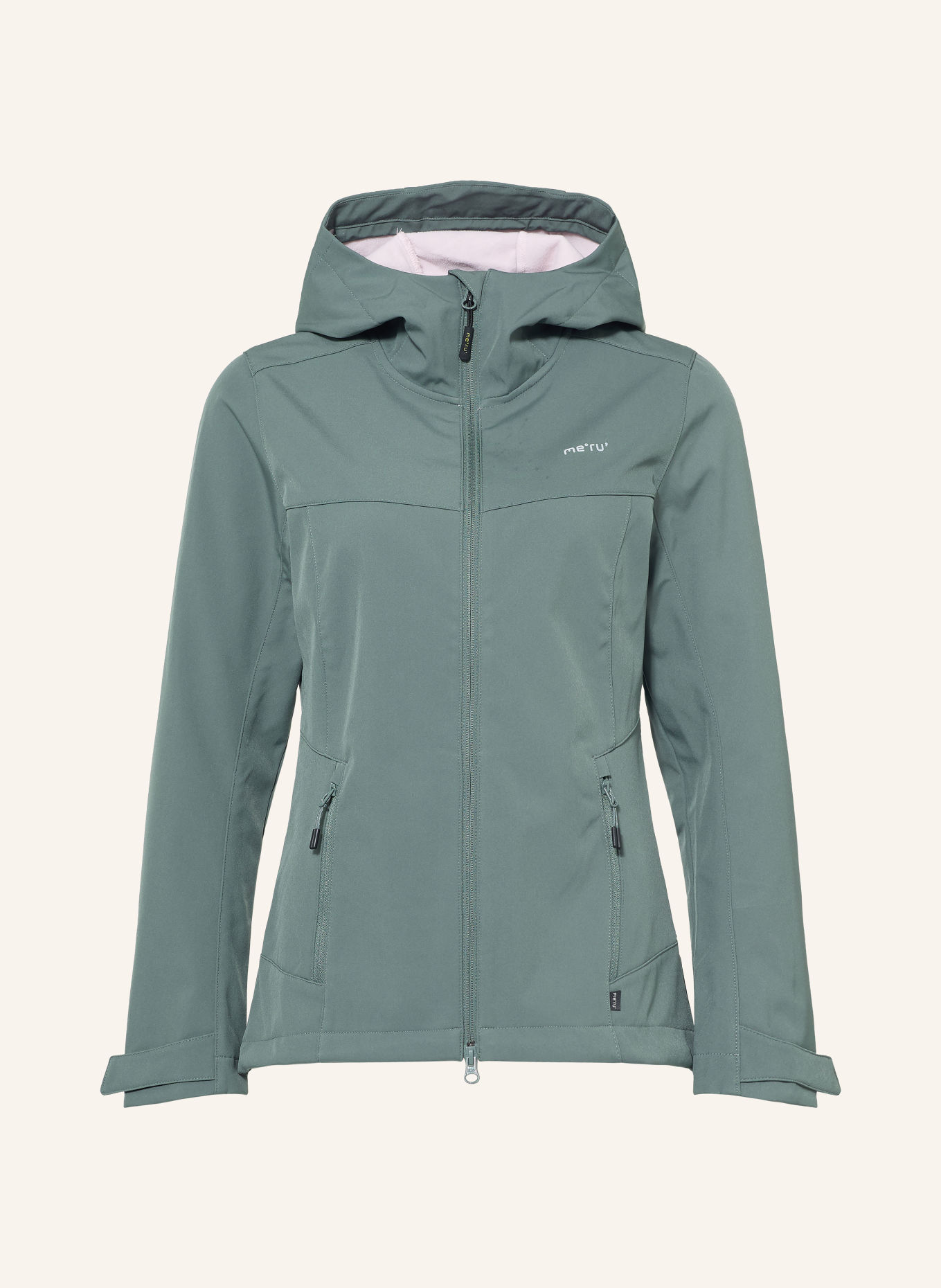 me°ru' Softshelljas BORDEAUX: GROEN