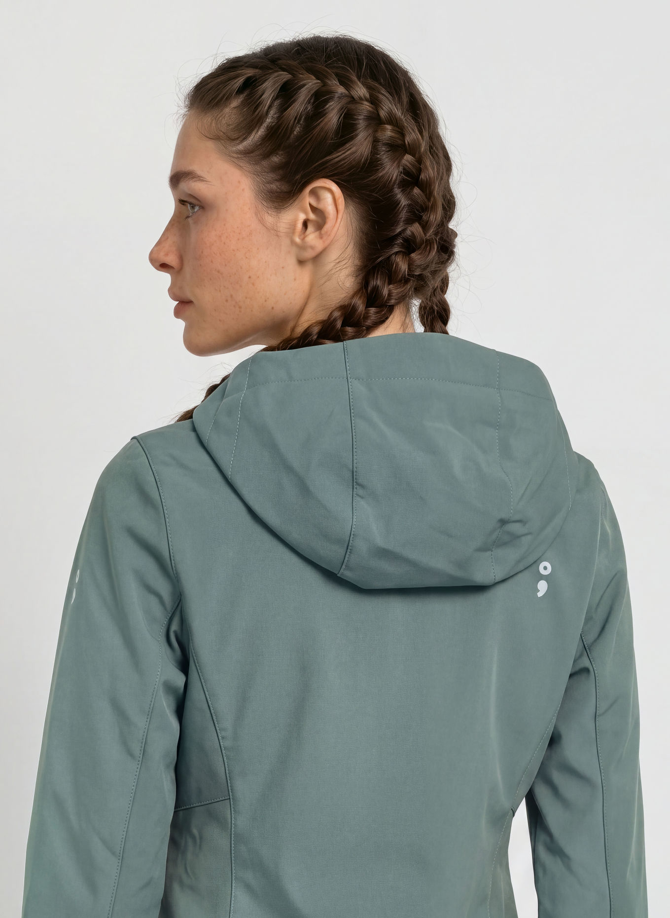 me°ru' Softshelljas BORDEAUX: GROEN