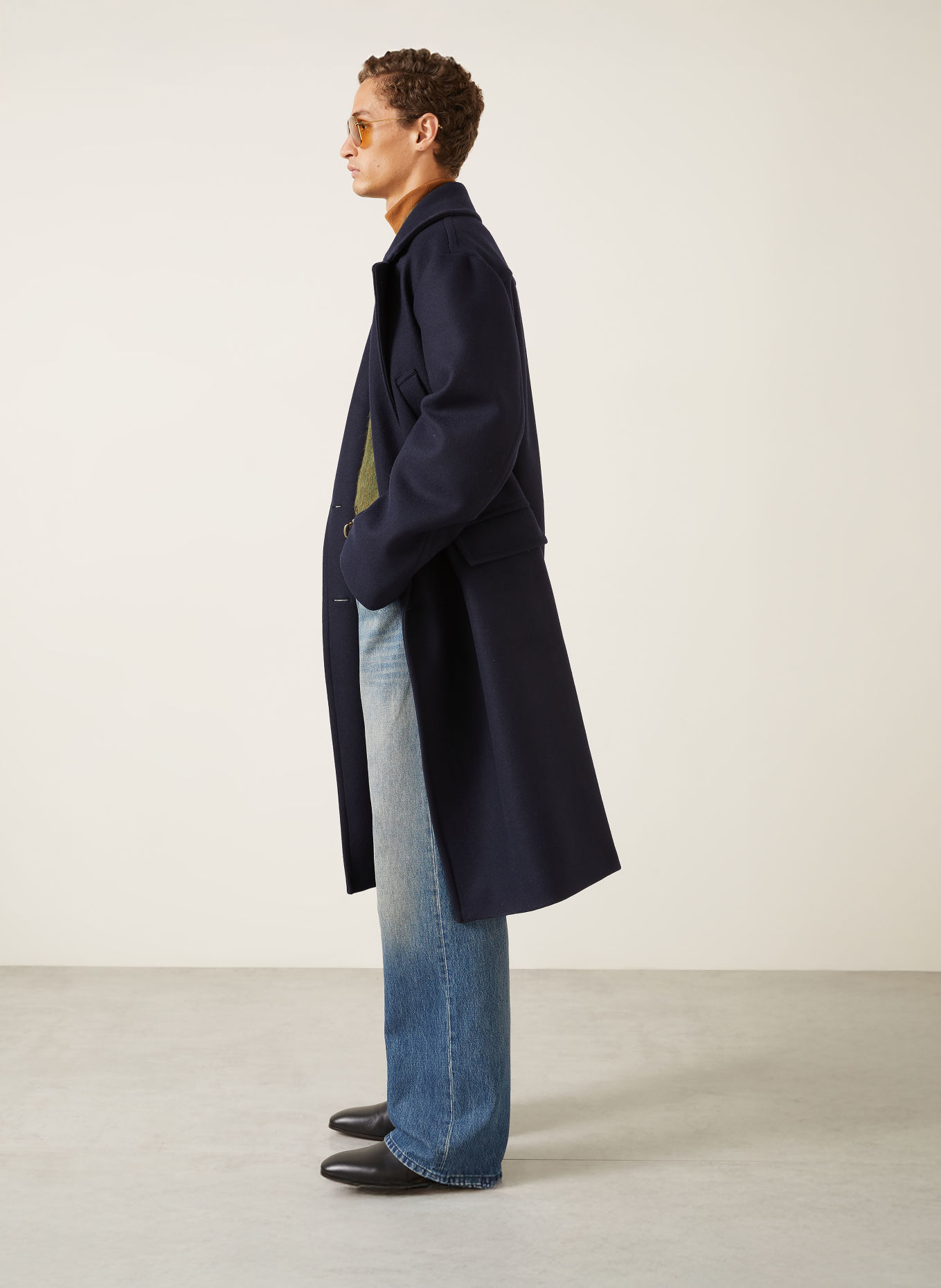 DRIES VAN NOTEN Loose-Fit Jeans: 504 BLUE