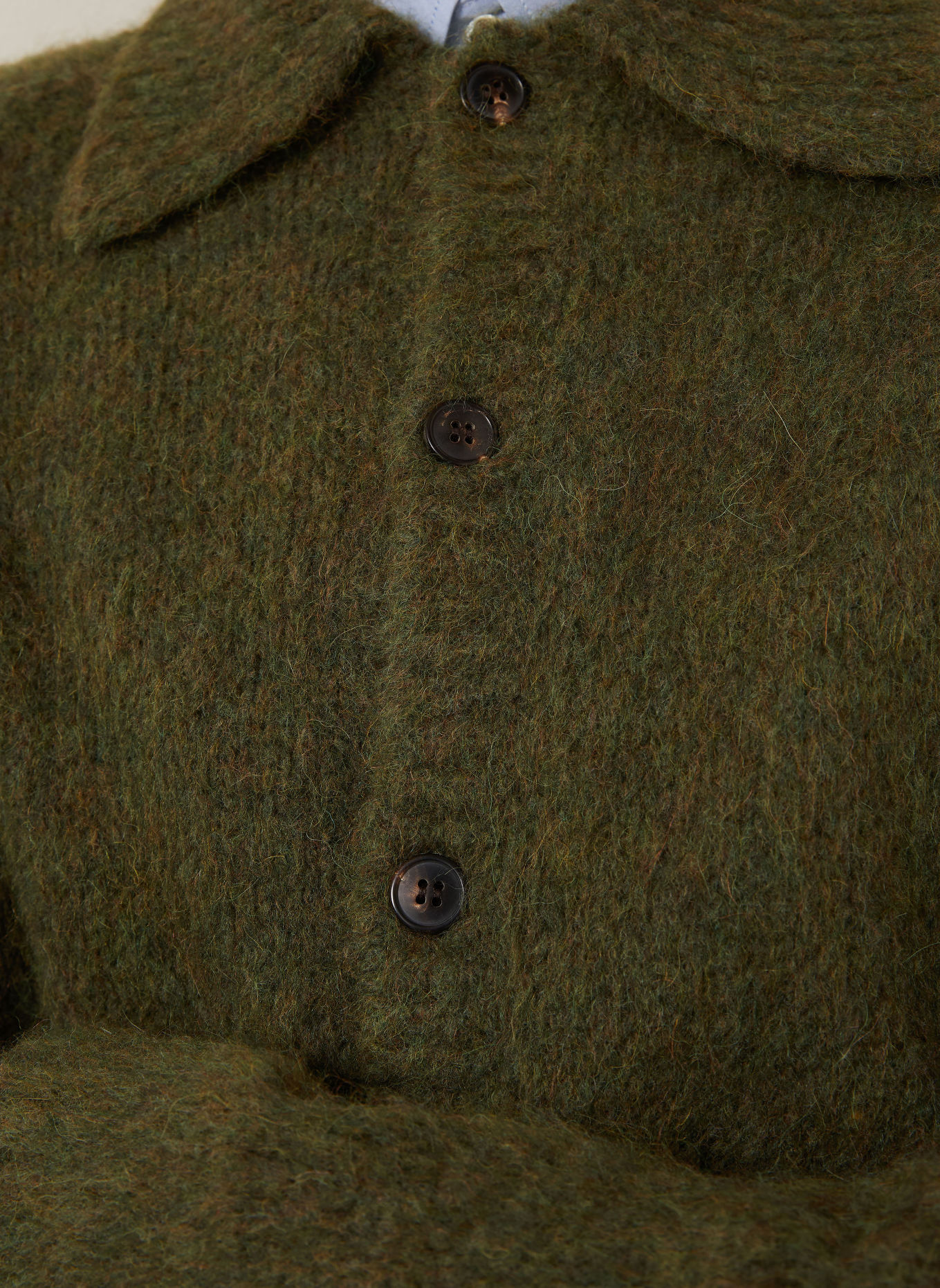 DRIES VAN NOTEN Kardigan: ZIELONY