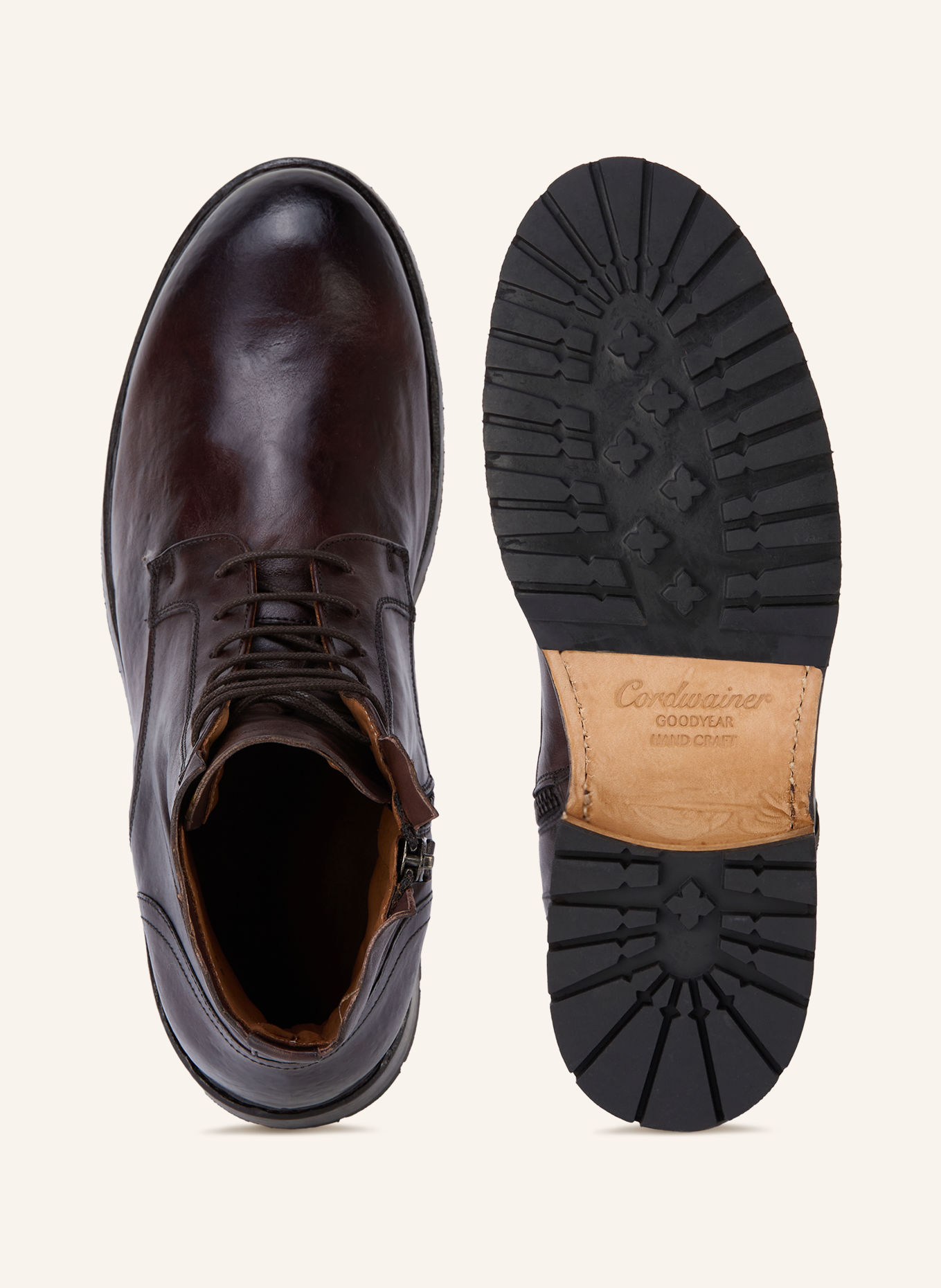 Cordwainer Schnürboots: DUNKELBRAUN