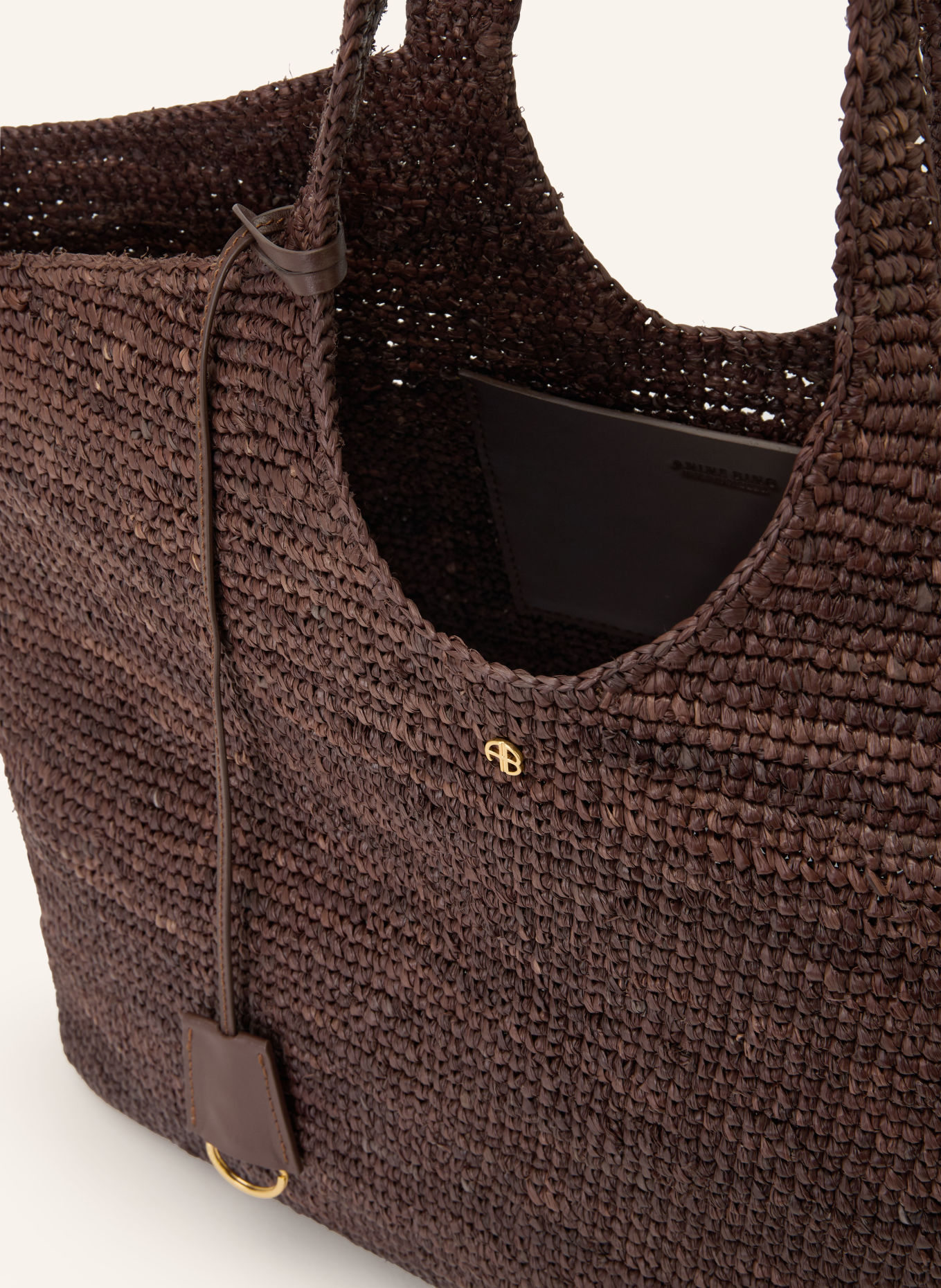 ANINE BING Shopper: DUNKELBRAUN