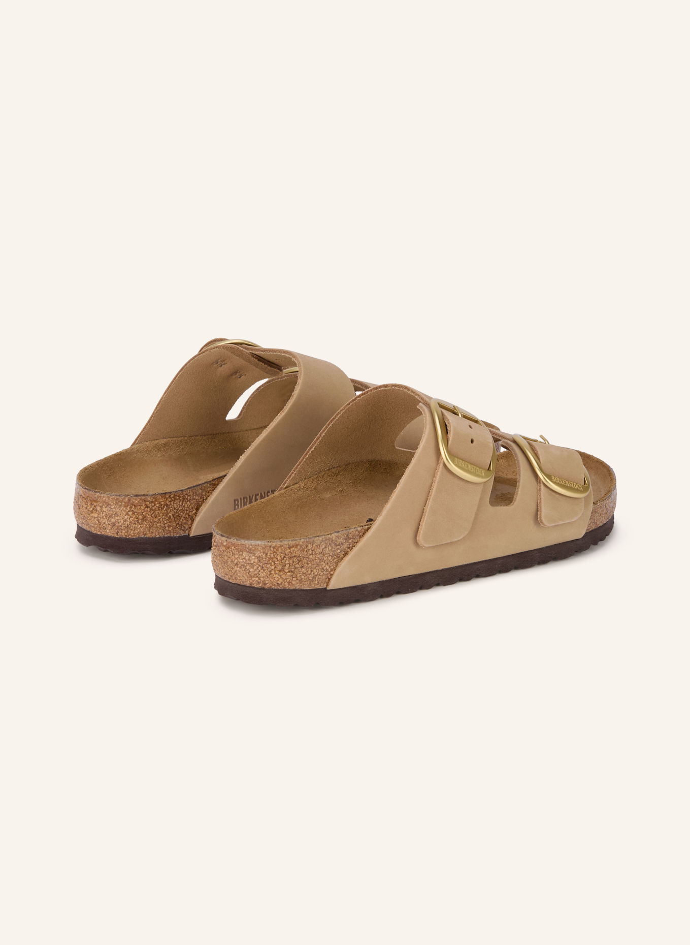 BIRKENSTOCK Slippers ARIZONA BIG BUCKLE LENB: BEIGE