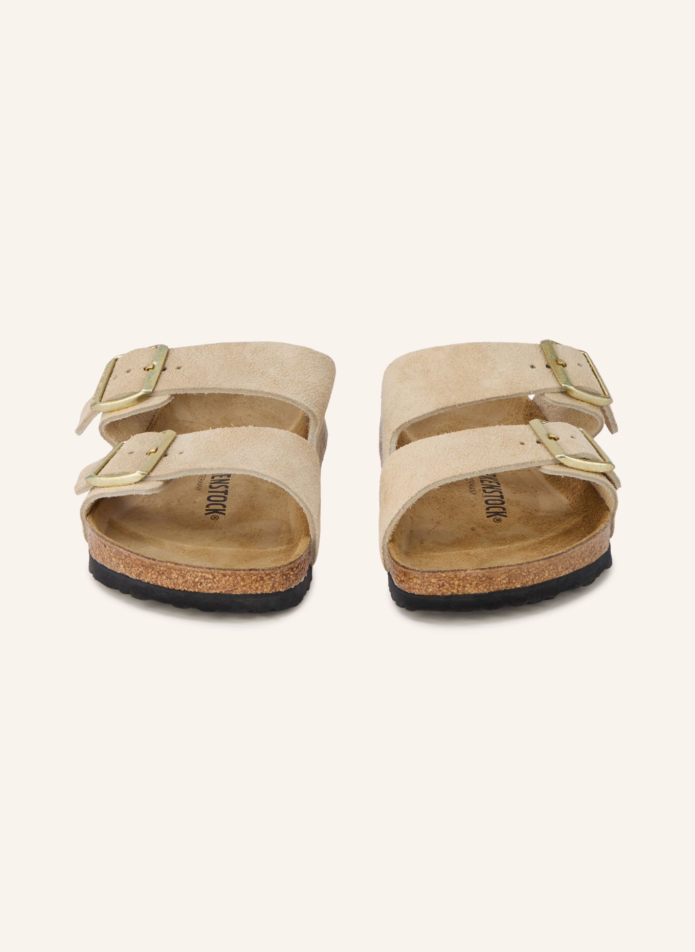BIRKENSTOCK Saboturi ARIZONA LEVE: BEJ