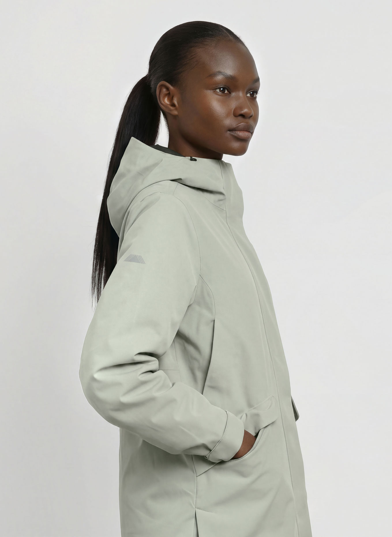 me°ru' TIDAHOLM Parka: DARK BROWN