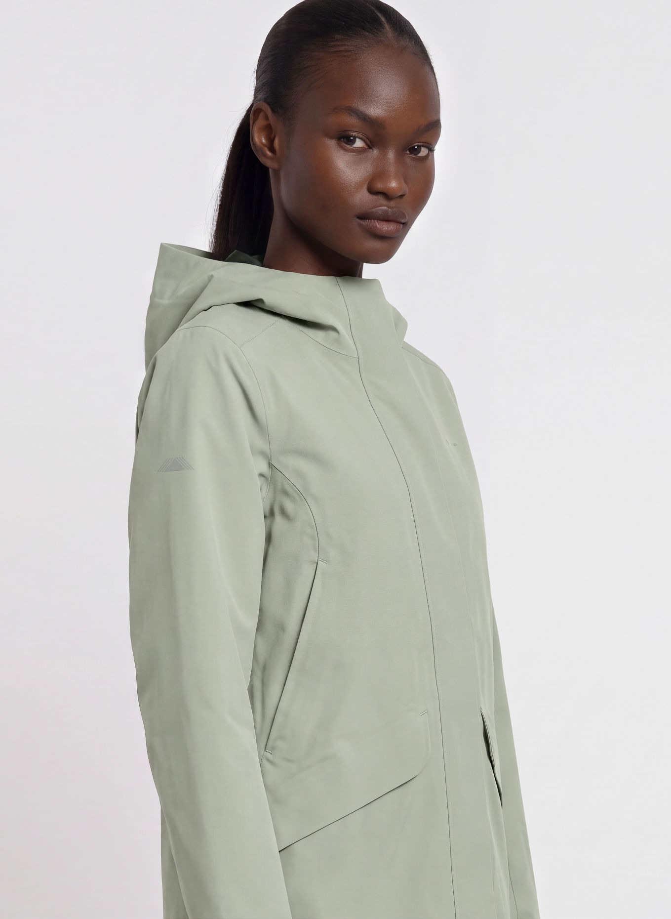 me°ru' TIDAHOLM Parka: DARK BROWN