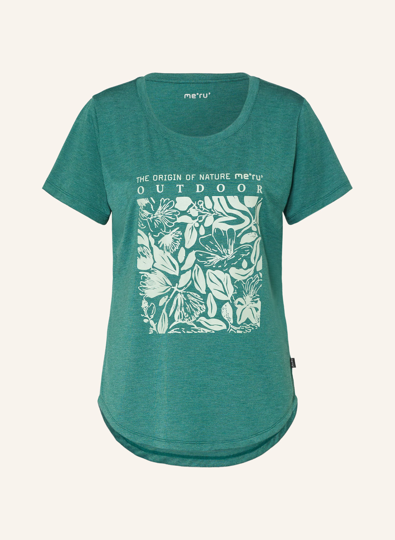 me°ru' T-shirt FAGERSTA: GROEN