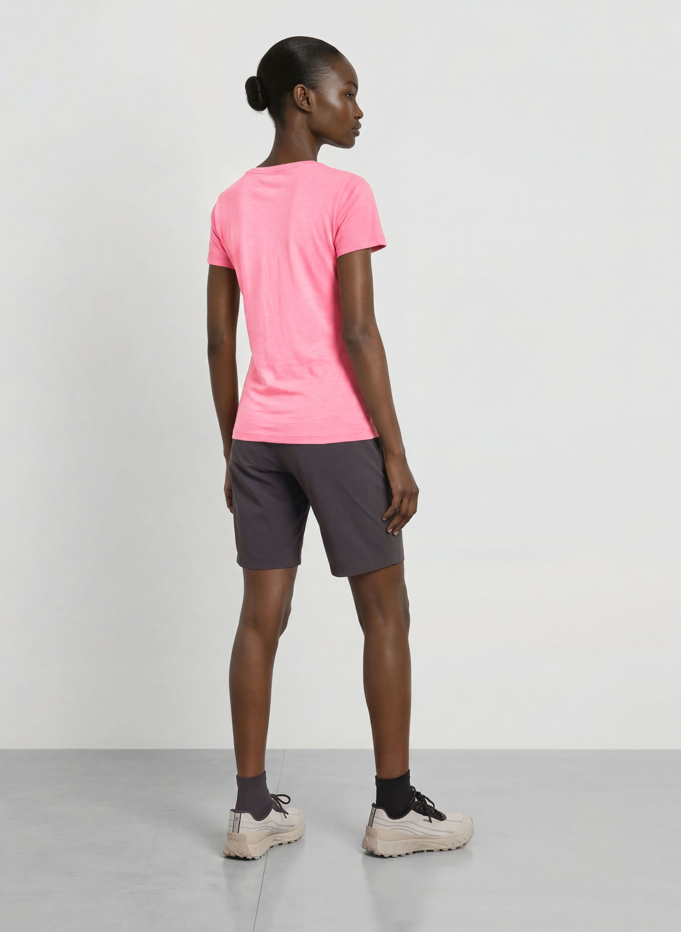 me°ru' Trainingsshirt SÖLVESBORG met merinowol: ROZE