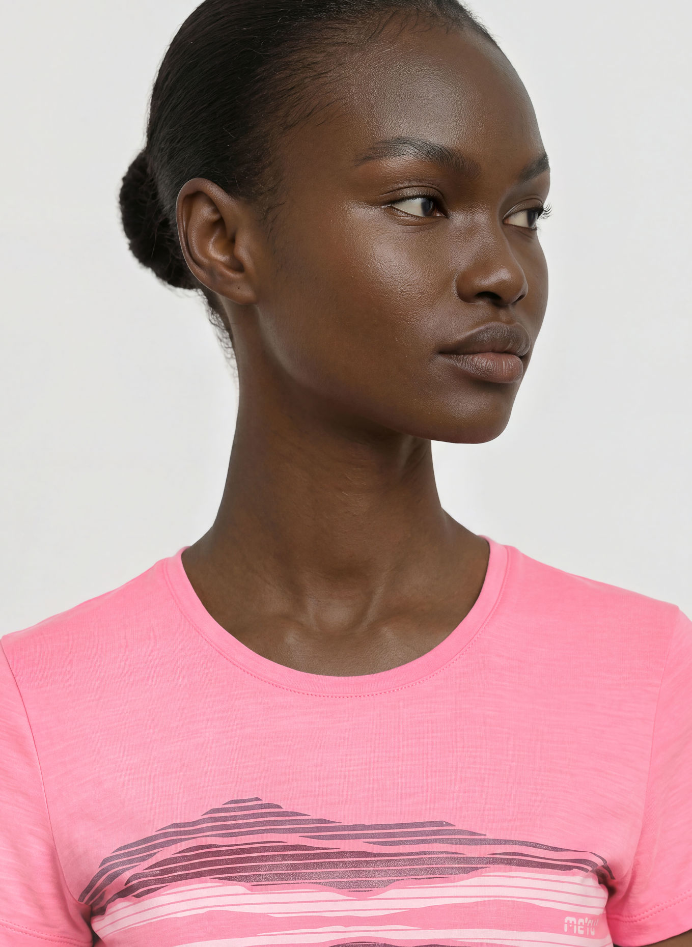 me°ru' Trainingsshirt SÖLVESBORG met merinowol: ROZE