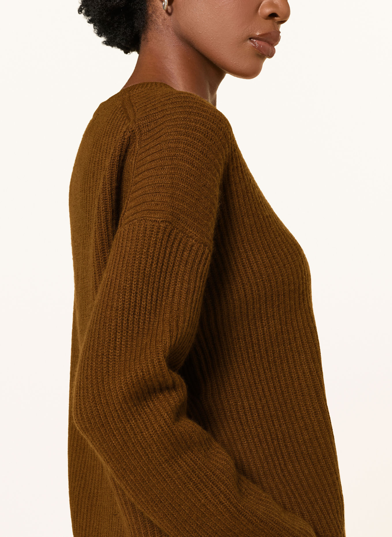 lilienfels Trui met alpaca: BRUIN