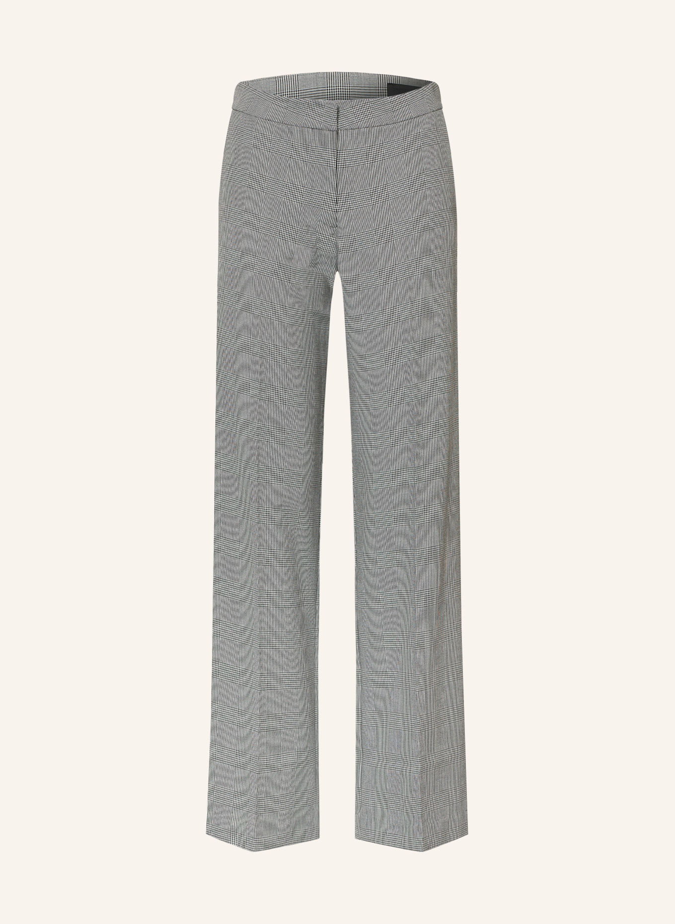 WRSTBHVR EILIKA Trousers: BLACK / WHITE