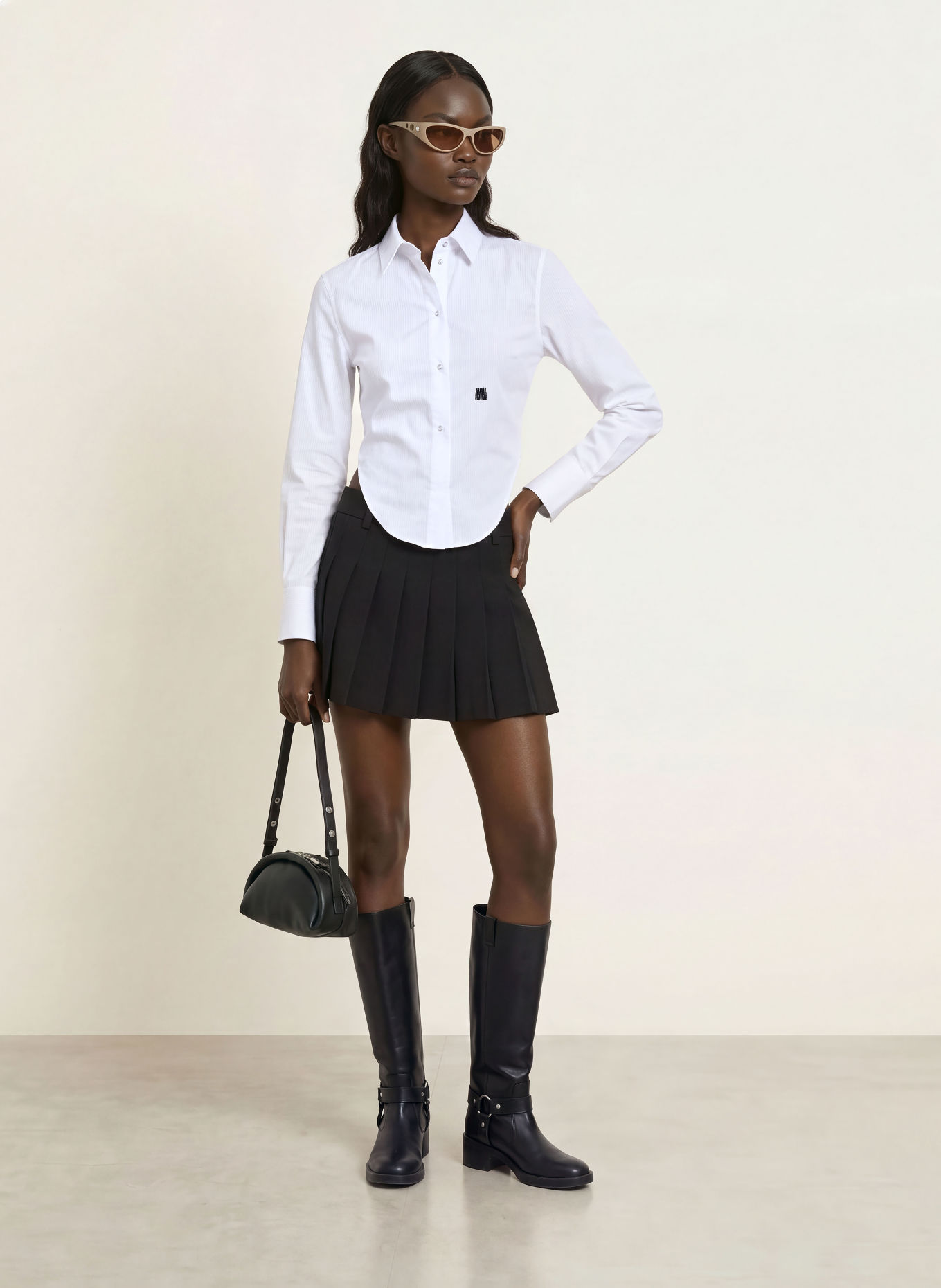 WRSTBHVR QUINN Shirt blouse: WHITE