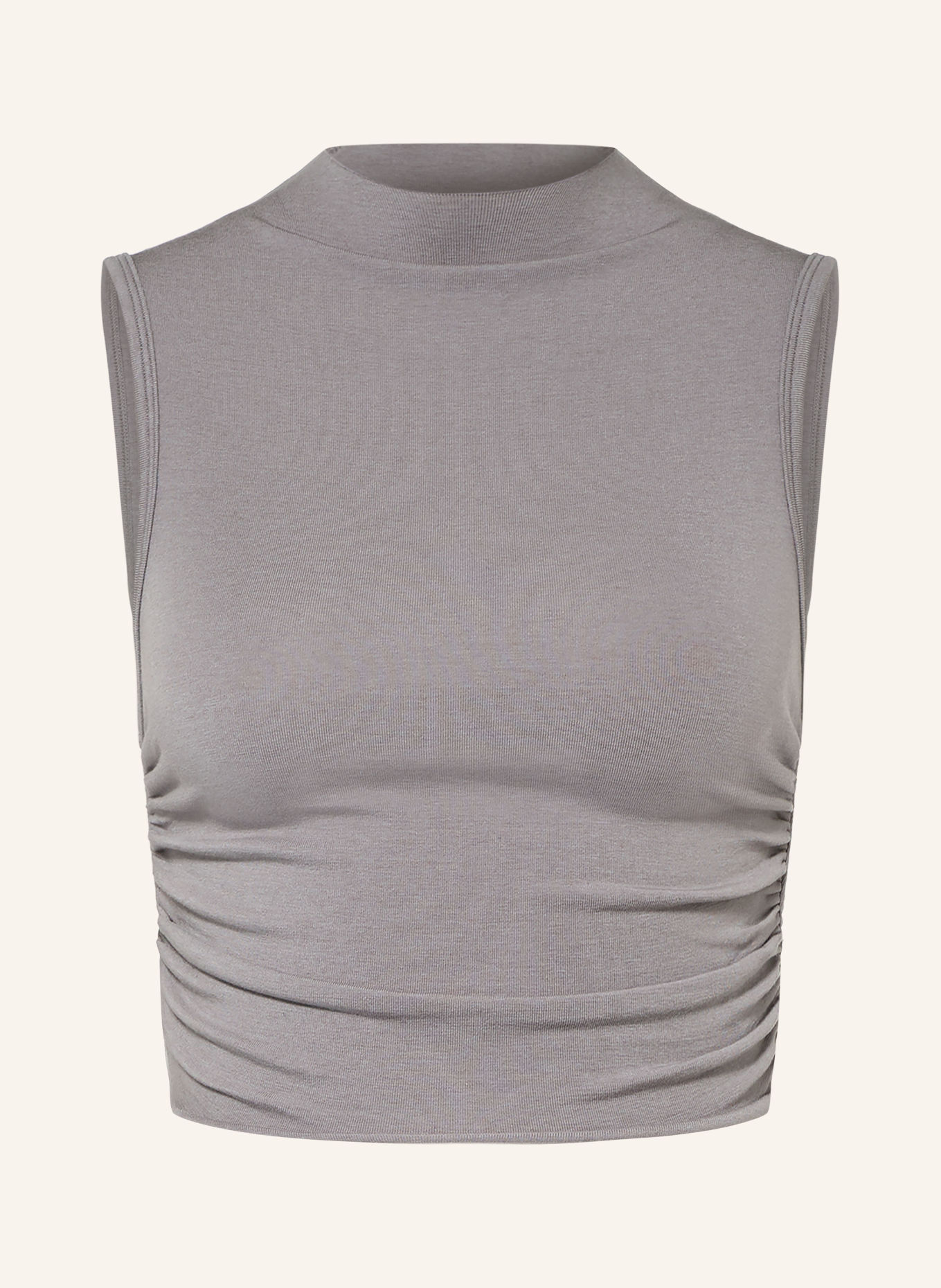 WRSTBHVR AMBER V2 Cropped top: GRAY