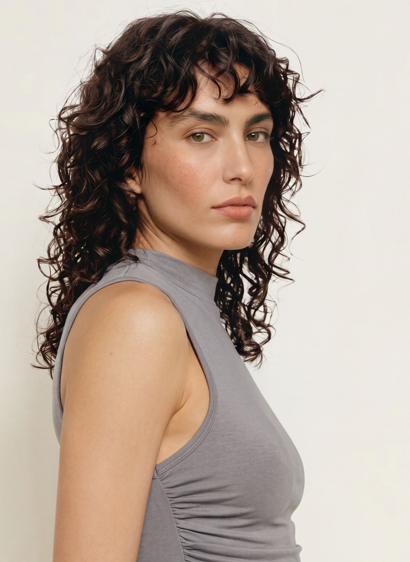 WRSTBHVR AMBER V2 Cropped top: GRAY