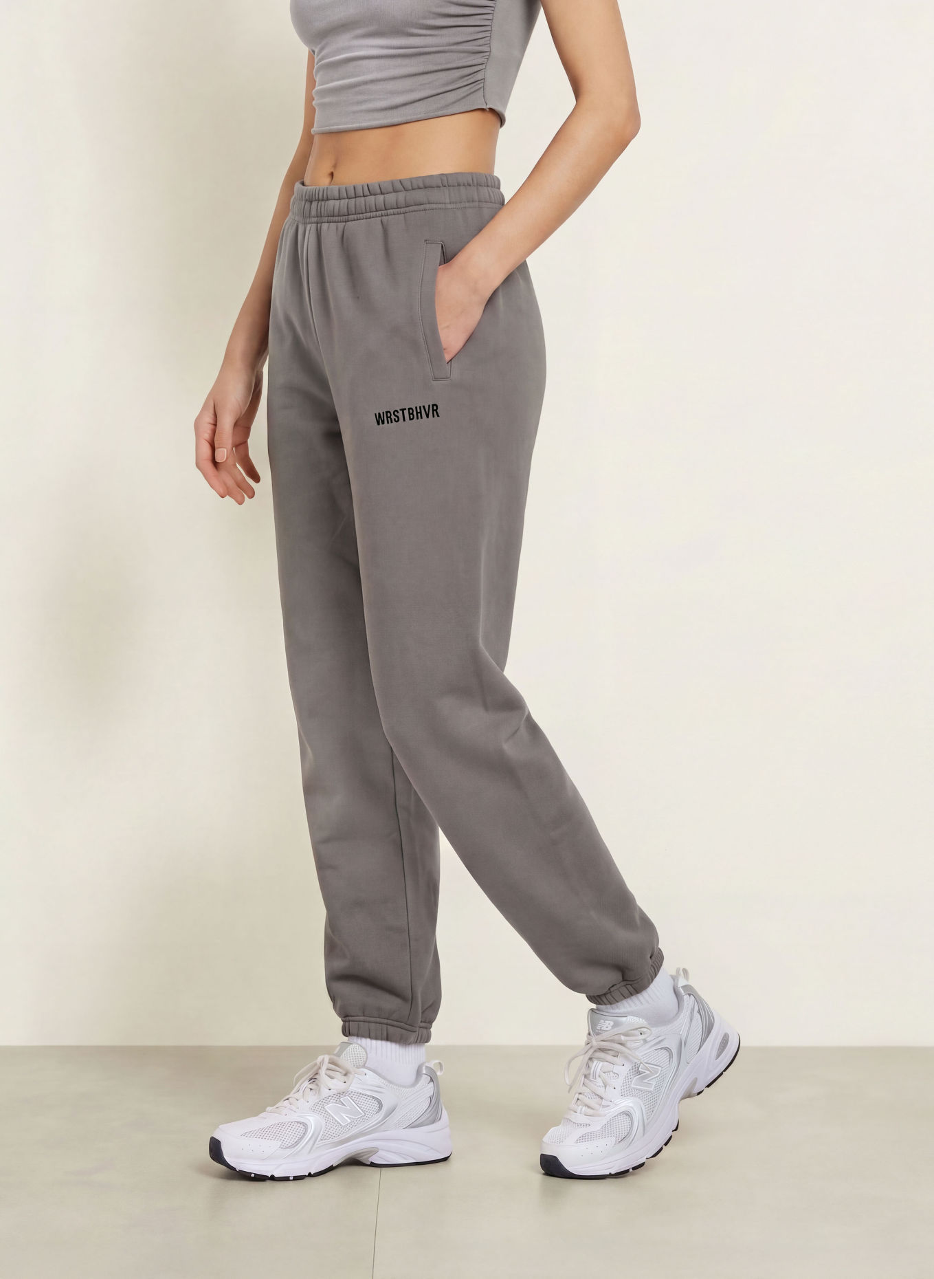 WRSTBHVR Sweatpants ILAY V3: GRAU
