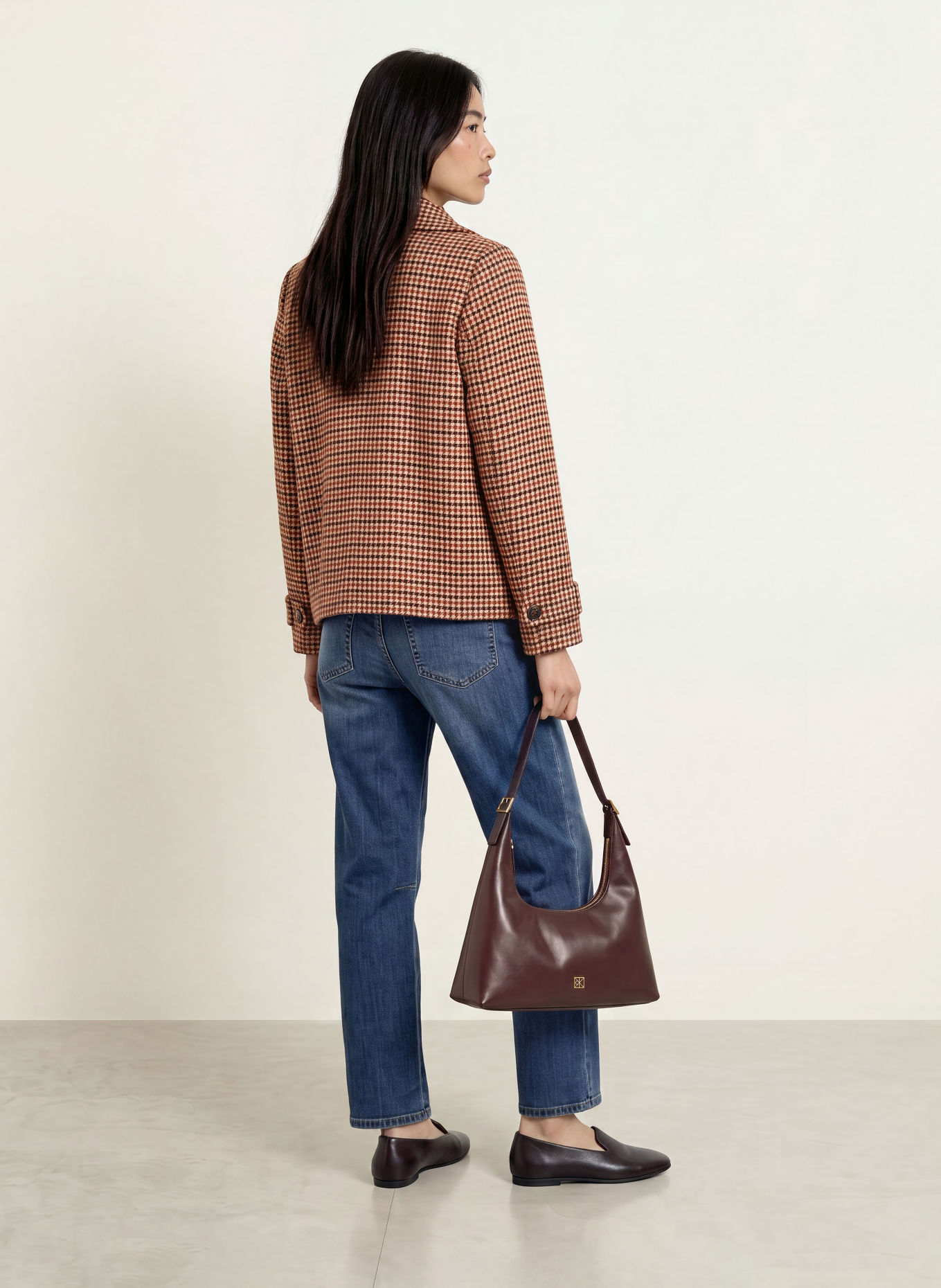 MORE & MORE Cabanjas: BEIGE / DONKERROOD / ZWART