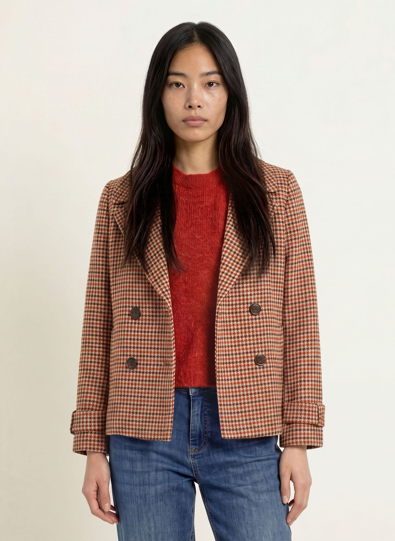 MORE & MORE Cabanjas: BEIGE / DONKERROOD / ZWART