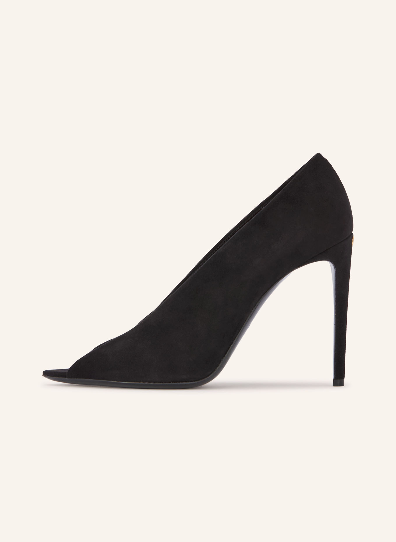 VALENTINO GARAVANI RÉVÉLÉ Peep-toes Pumps: BLACK