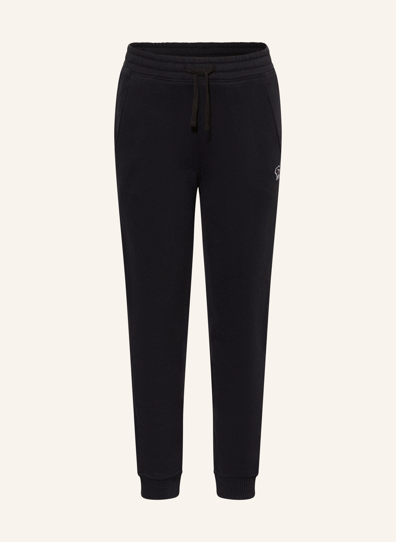Abercrombie & Fitch Sweatpants: BLACK