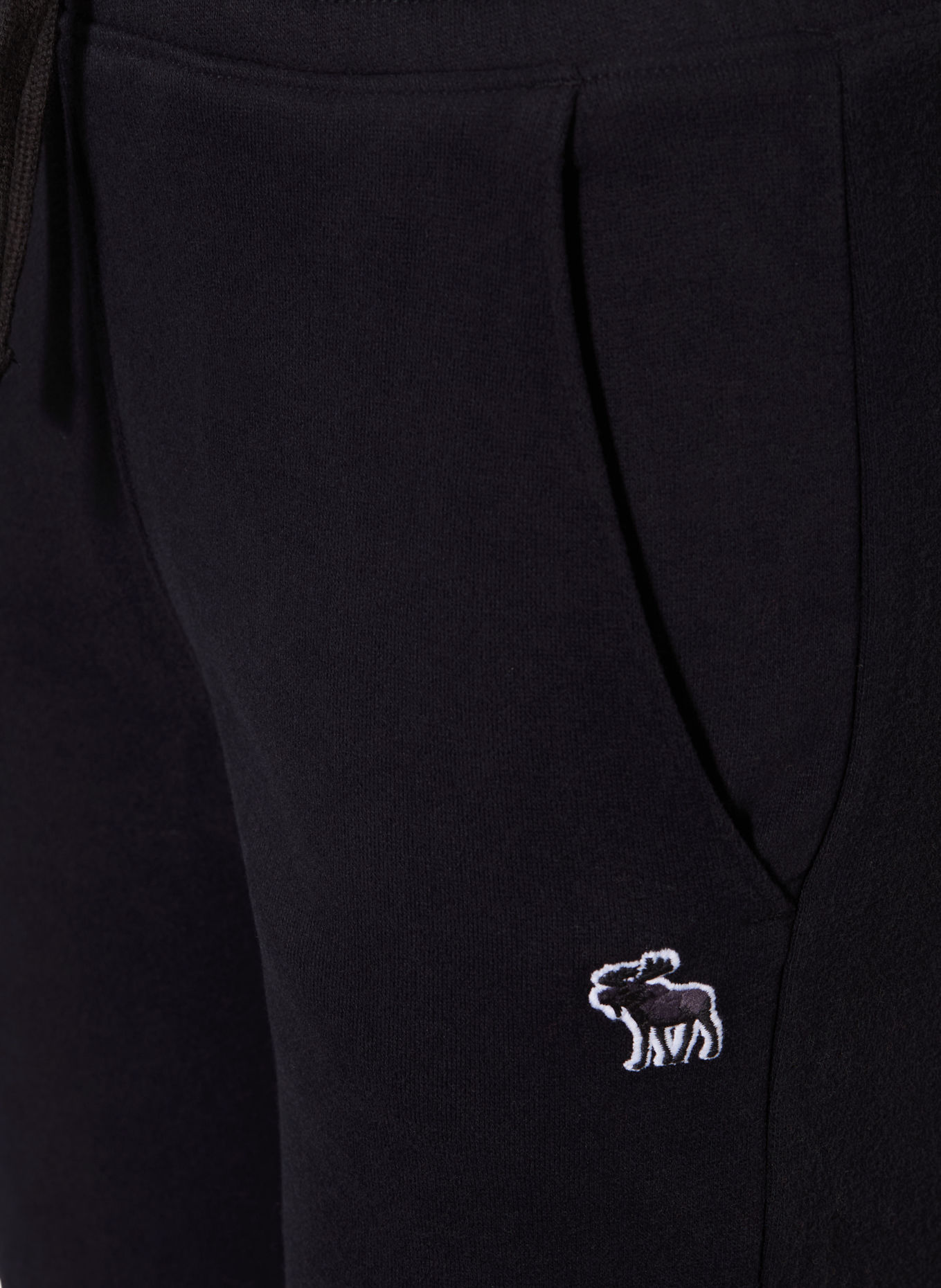 Abercrombie & Fitch Sweatpants: BLACK