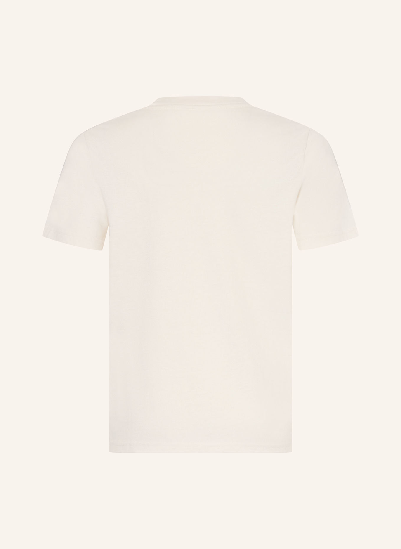 Abercrombie & Fitch T-Shirt: ECRU / DUNKELGRÜN