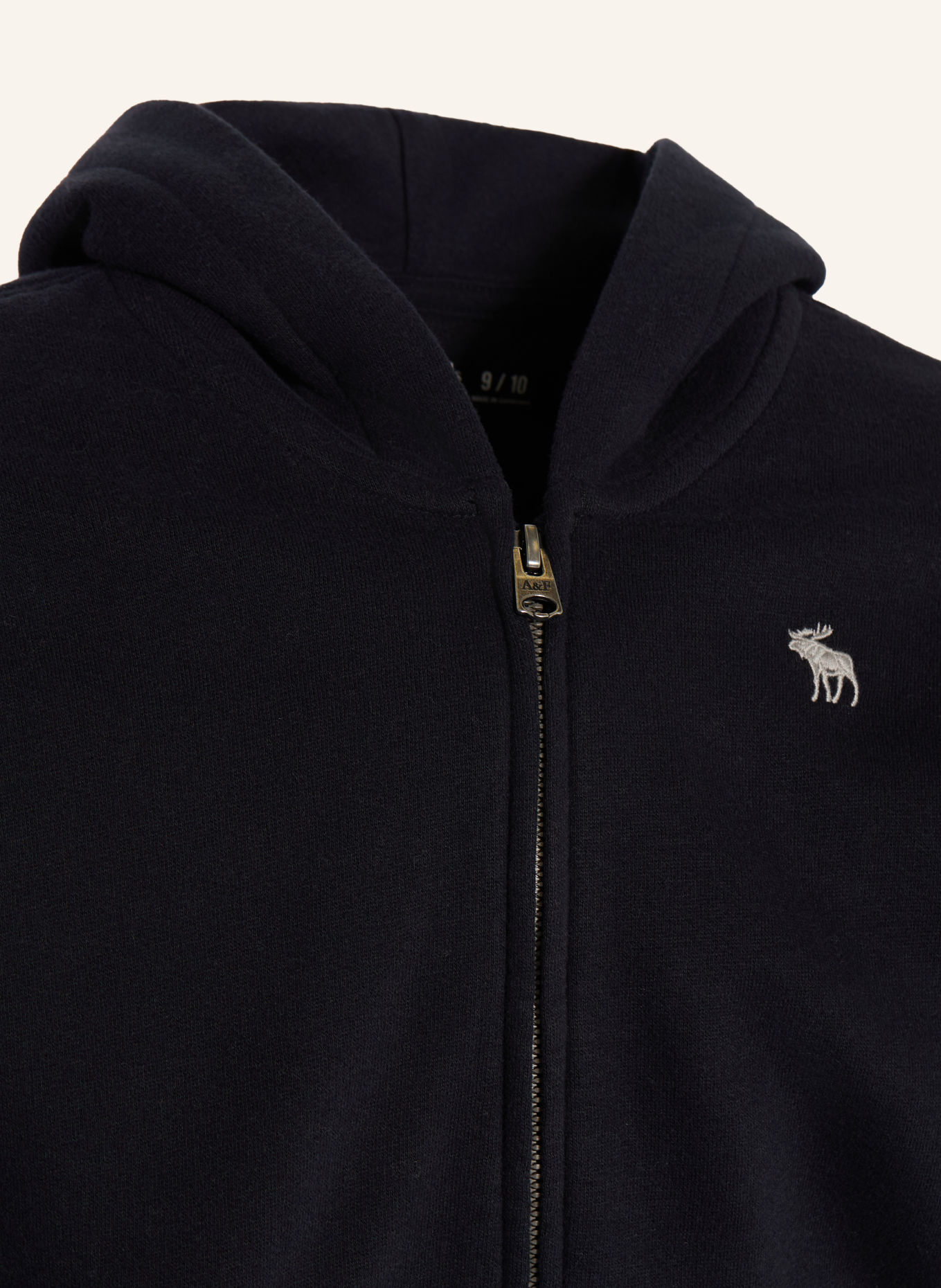 Abercrombie & Fitch Zip-up sweatshirt: DARK GRAY