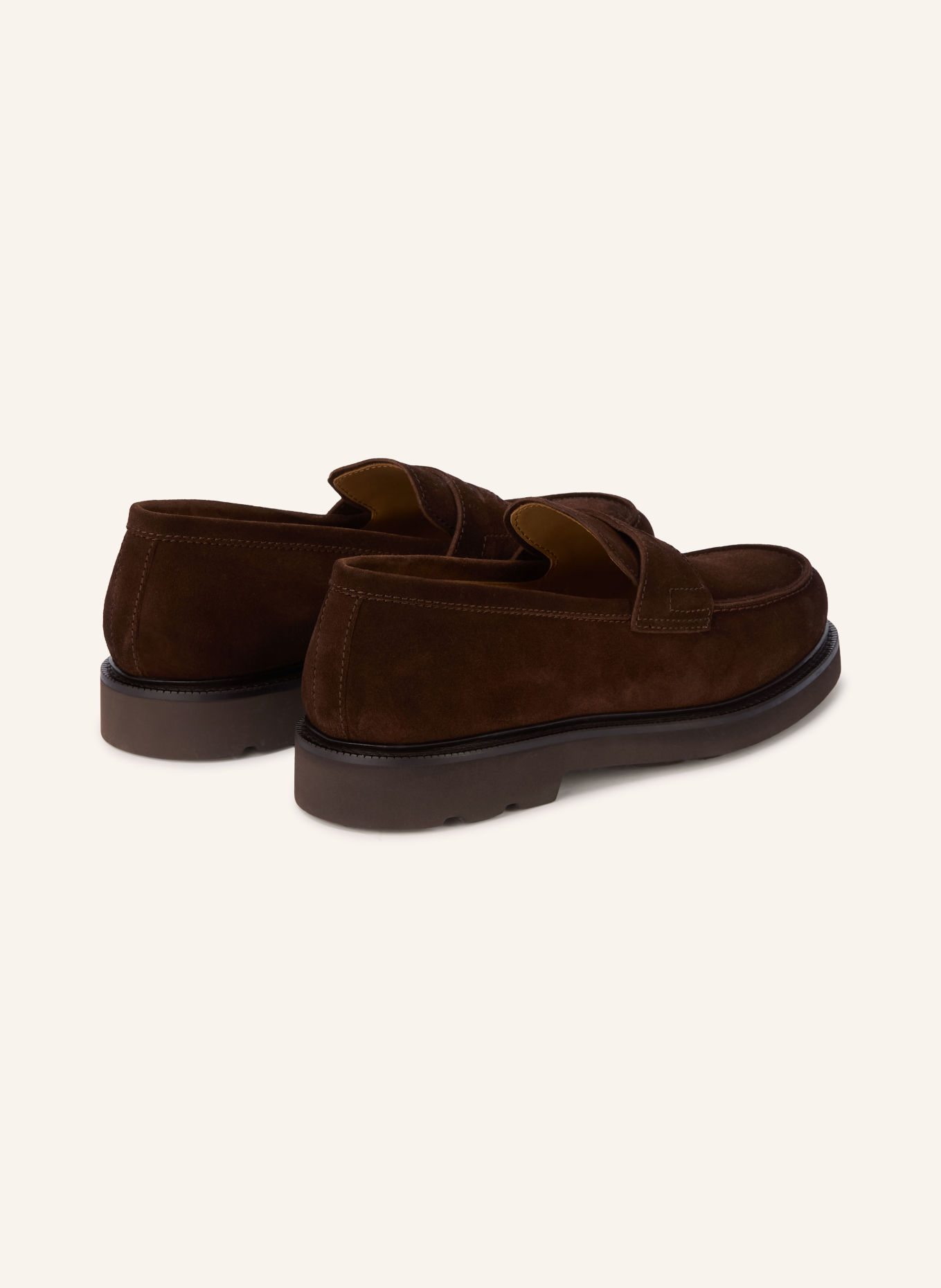 HENDERSON Penny loafer: DARK BROWN