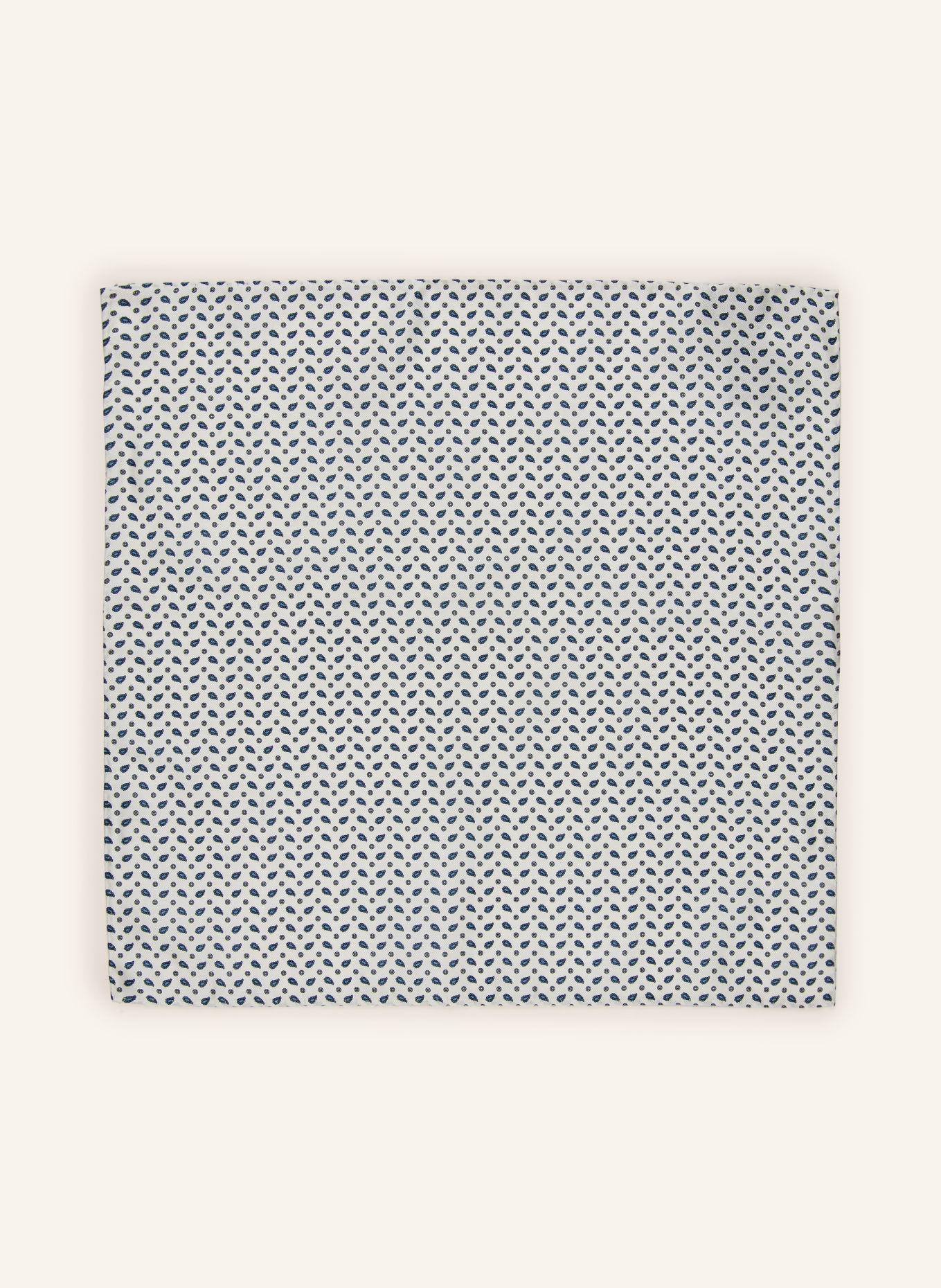 Blick Pochet: WIT / BLAUW
