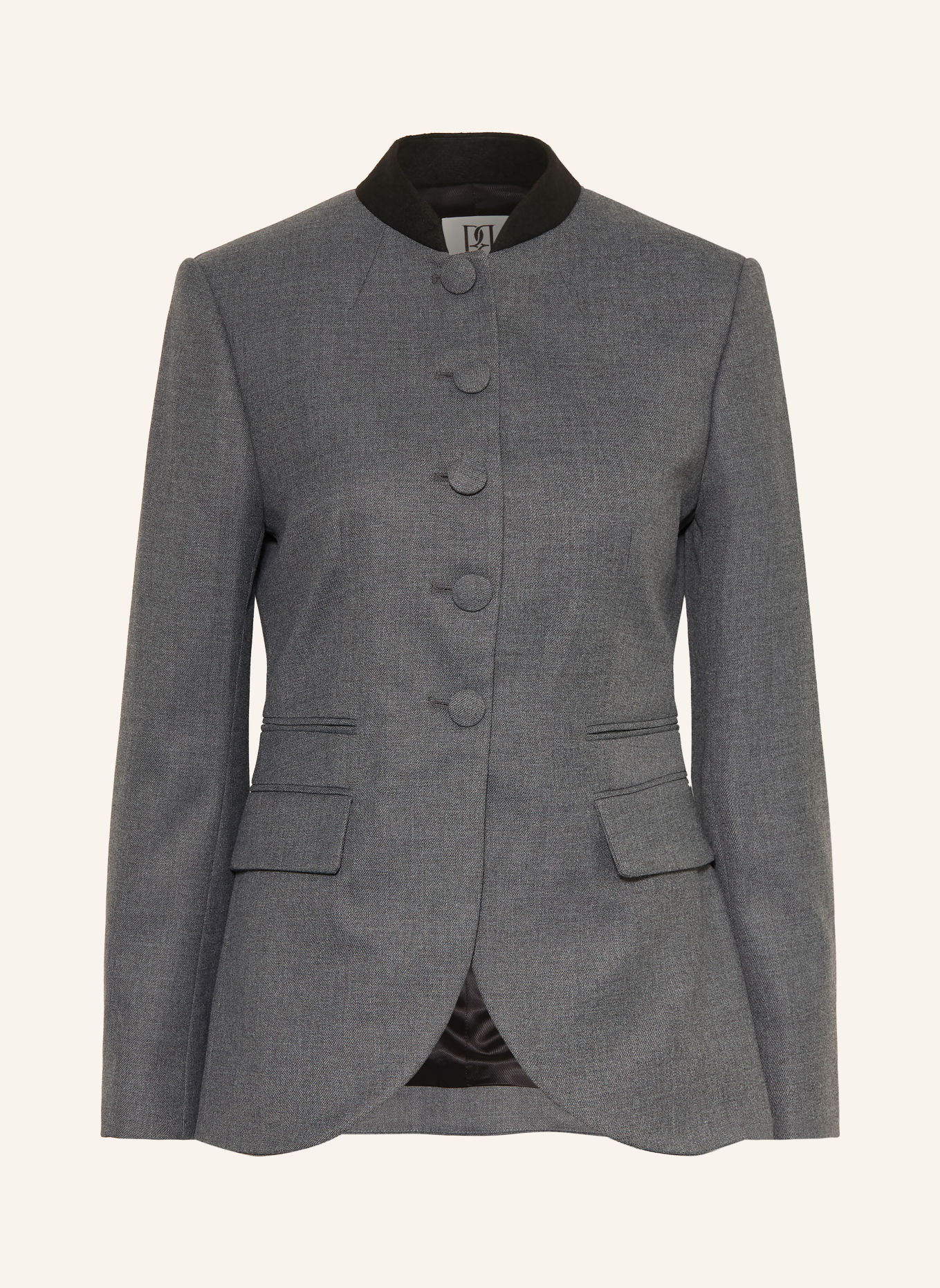 BY MALENE BIRGER Blazer CLAYE: DUNKELGRAU / SCHWARZ