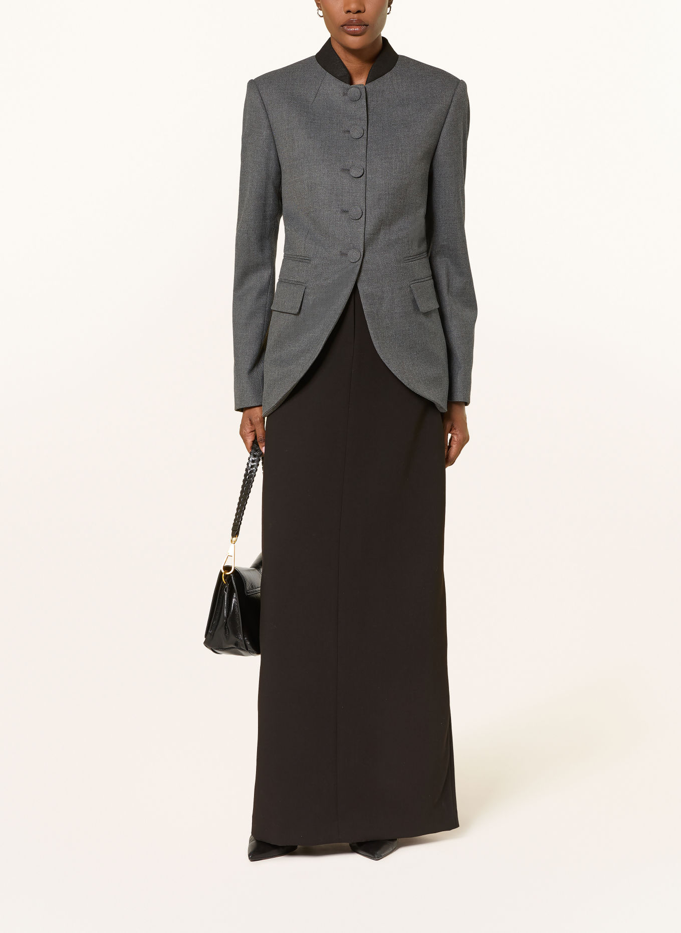 BY MALENE BIRGER Blazer CLAYE: DUNKELGRAU / SCHWARZ