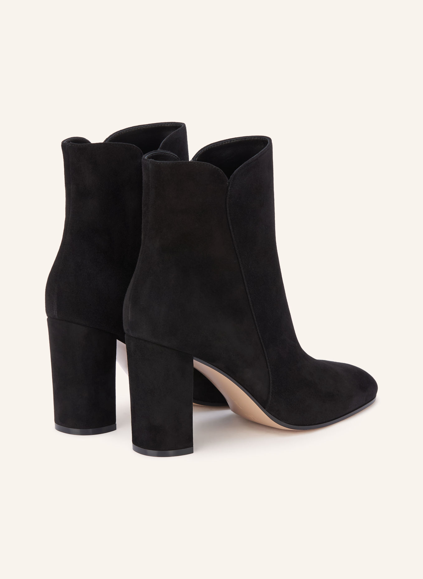 Gianvito Rossi Stiefeletten CAMOSCIO: SCHWARZ