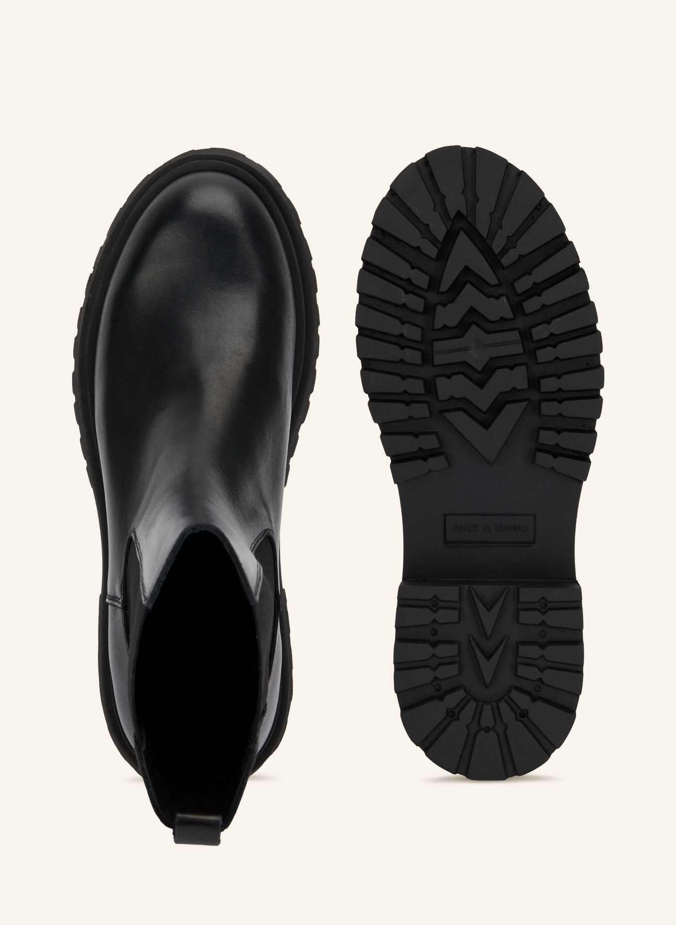 MRS & HUGS Chelsea-Boots: SCHWARZ