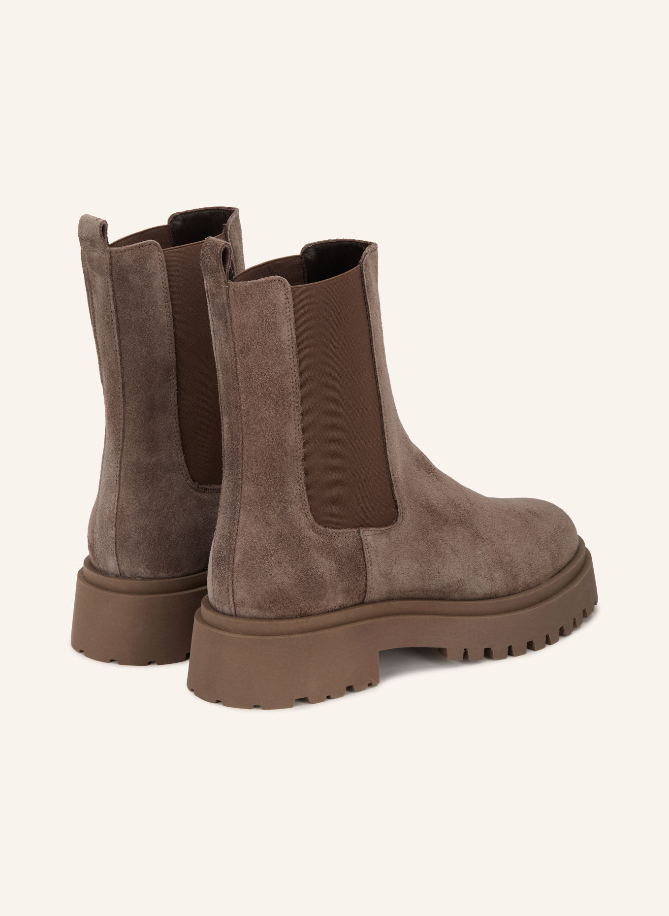 MRS & HUGS Chelsea-Boots: BRAUN