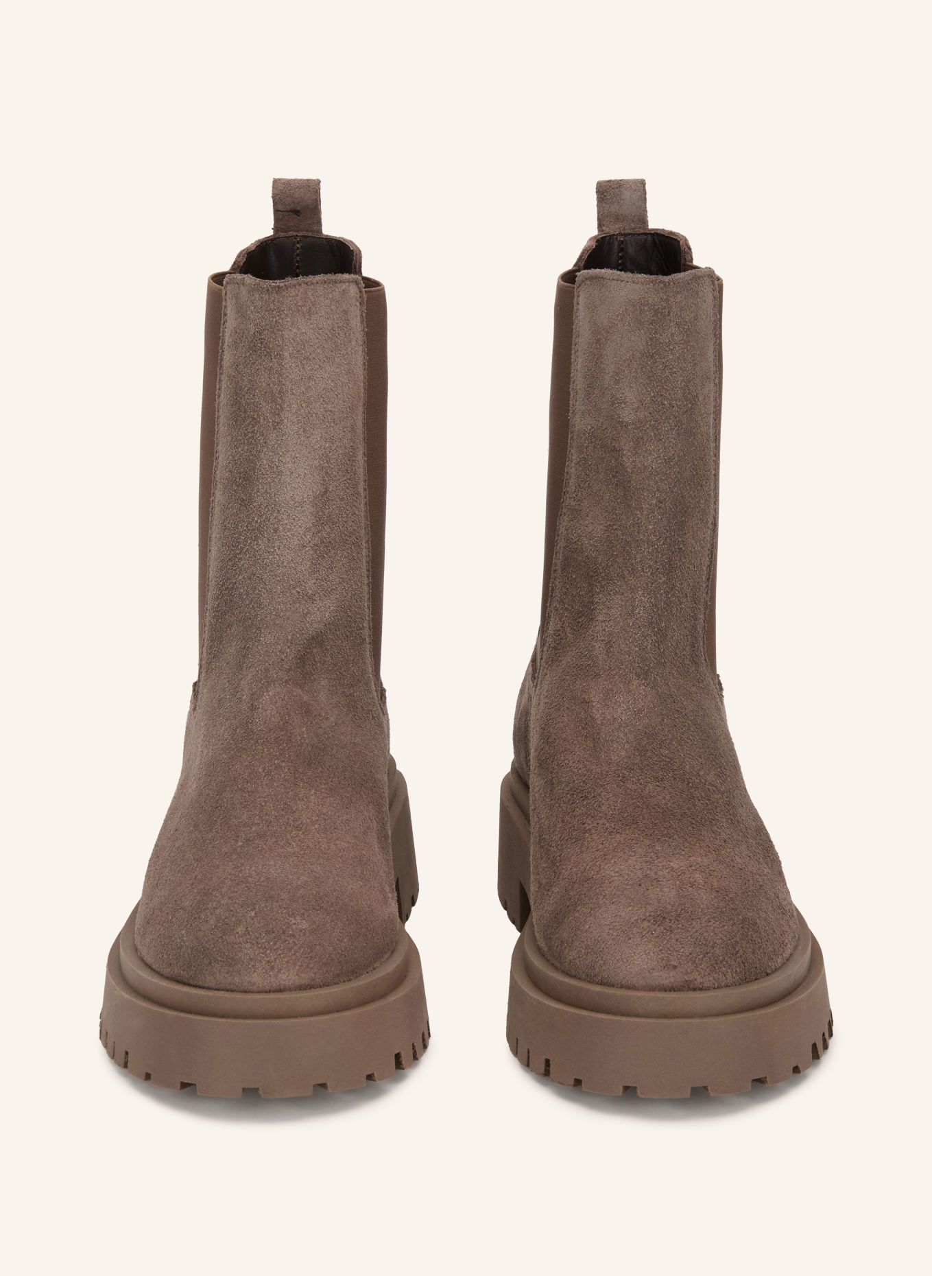 MRS & HUGS Chelsea-Boots: BRAUN
