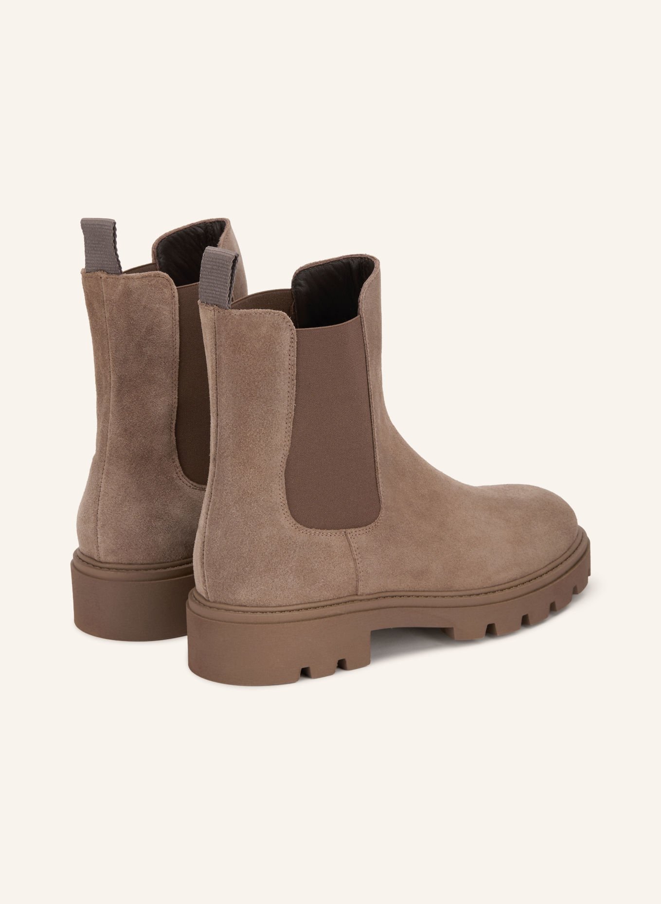 MRS & HUGS Chelsea-Boots: TAUPE