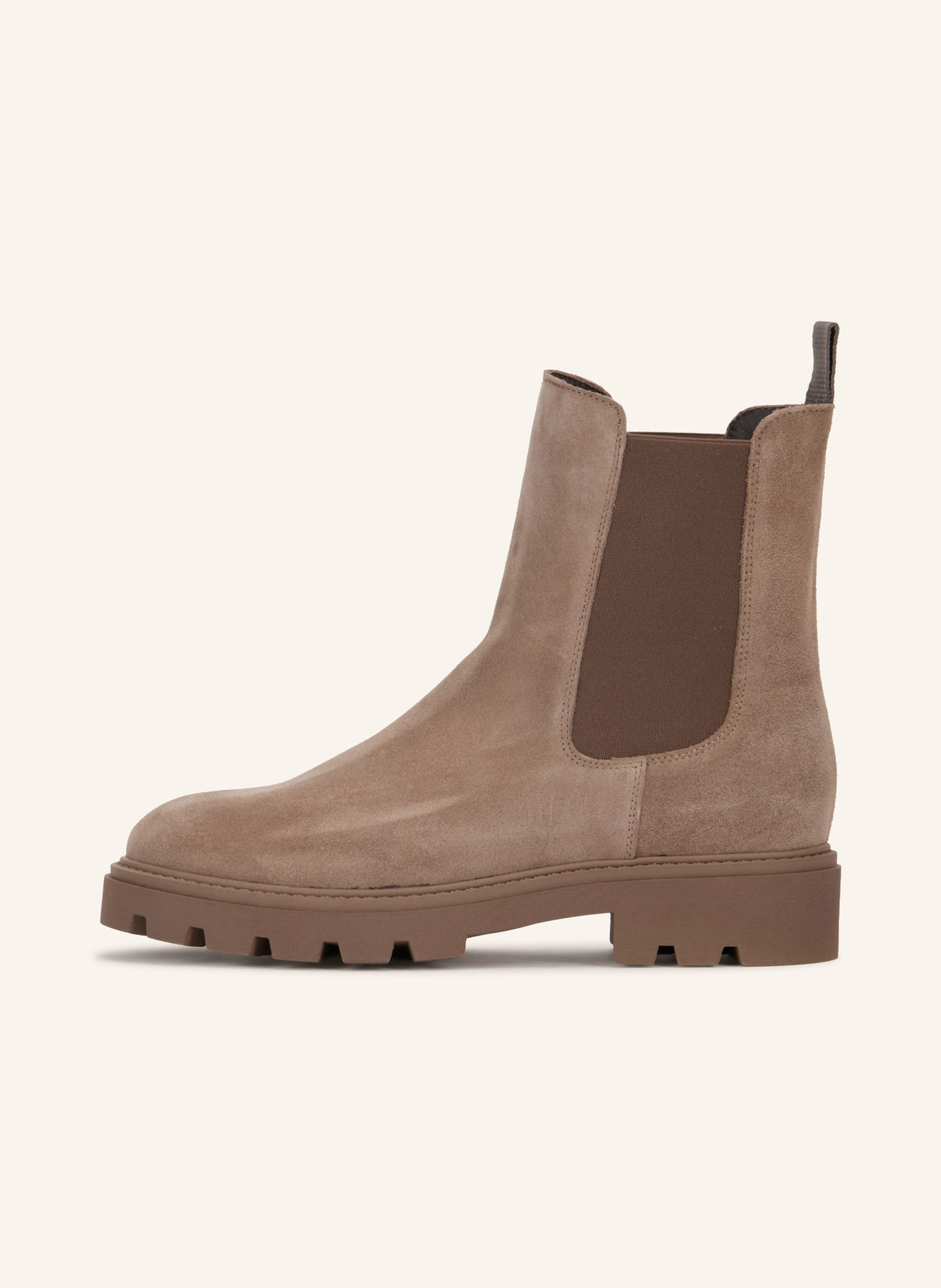 MRS & HUGS Chelsea-Boots: TAUPE