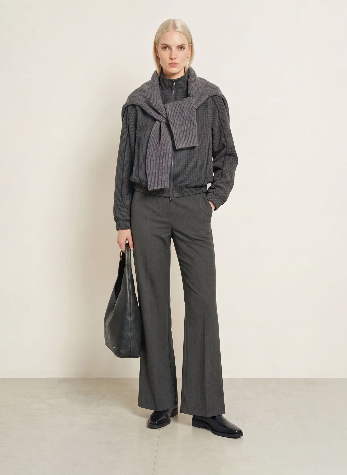 MAC Hose CHRISTY: DUNKELGRAU