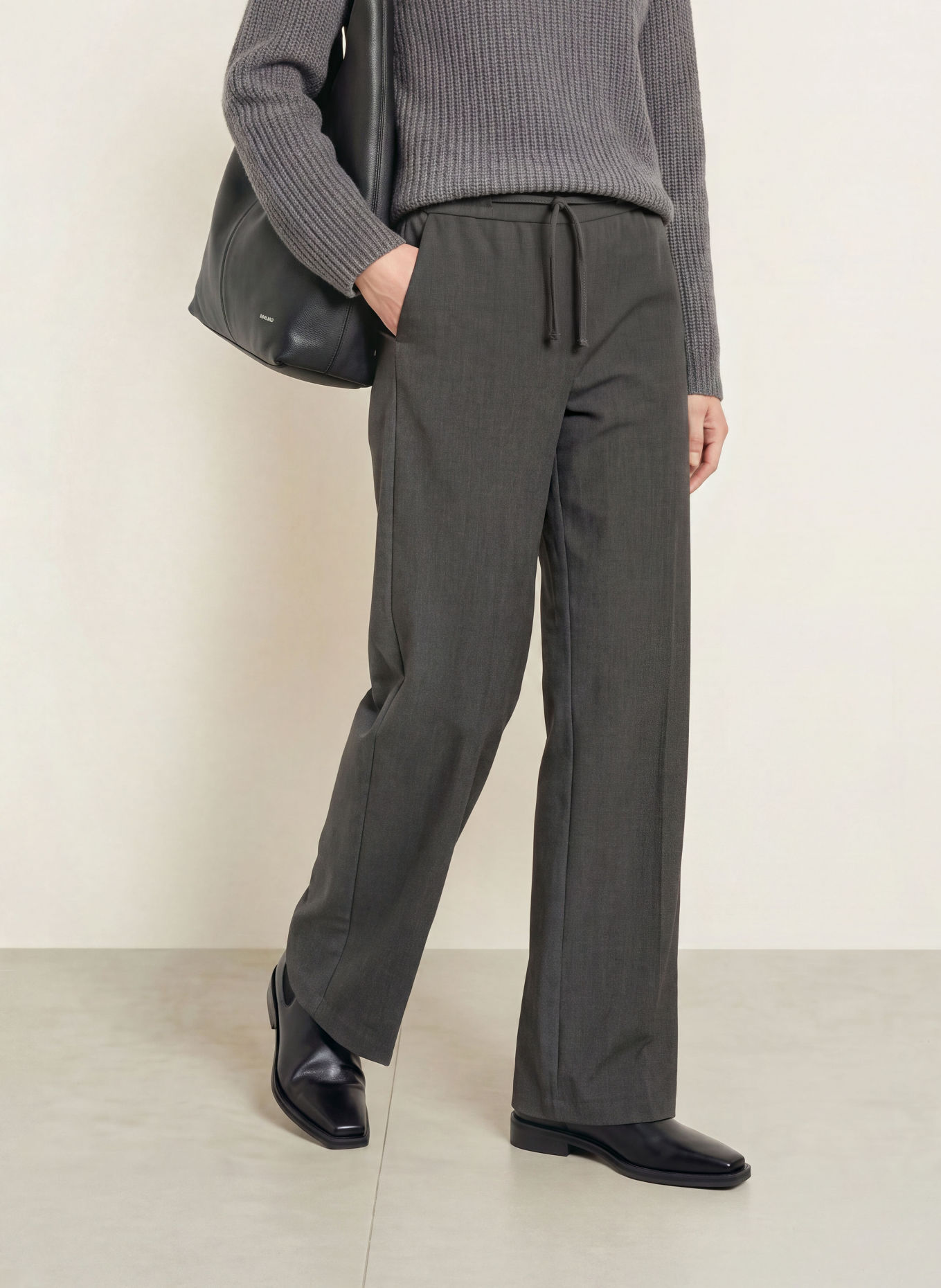 MAC Hose CHRISTY: DUNKELGRAU