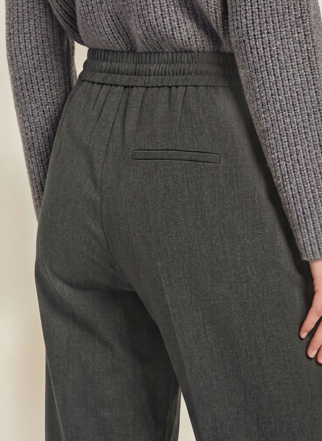 MAC Hose CHRISTY: DUNKELGRAU