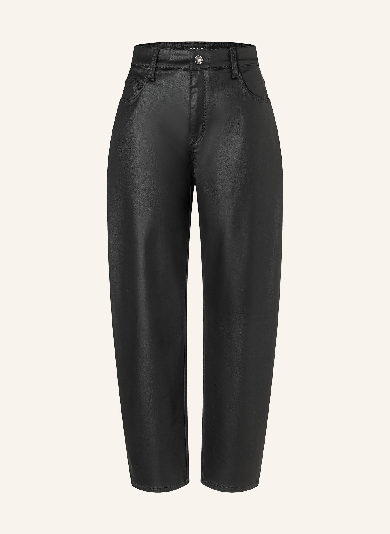 MAC DANNI Trousers: BLACK