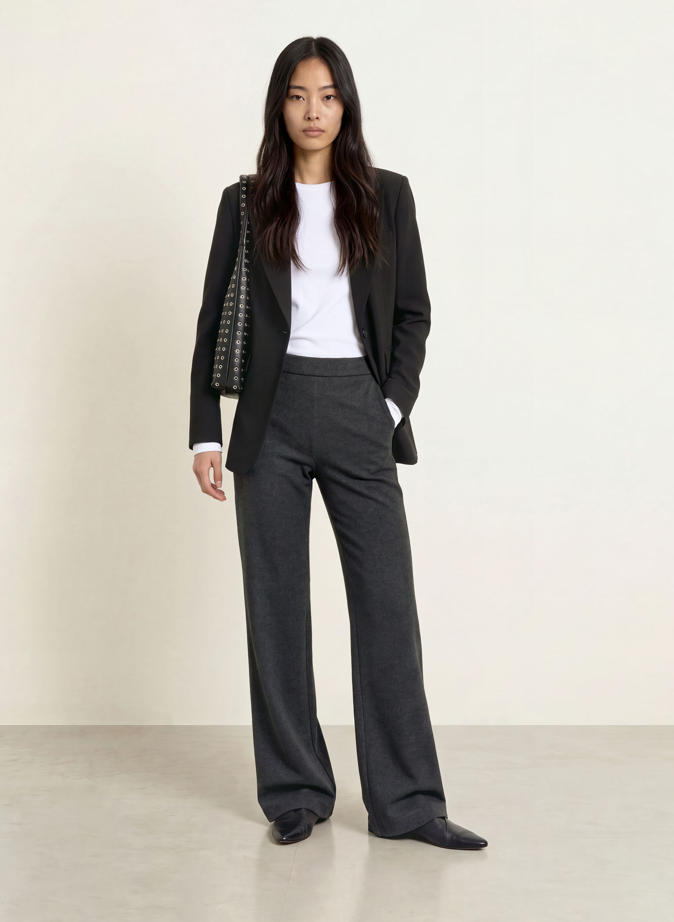 MAC Marlenehose CHIARA: DUNKELGRAU