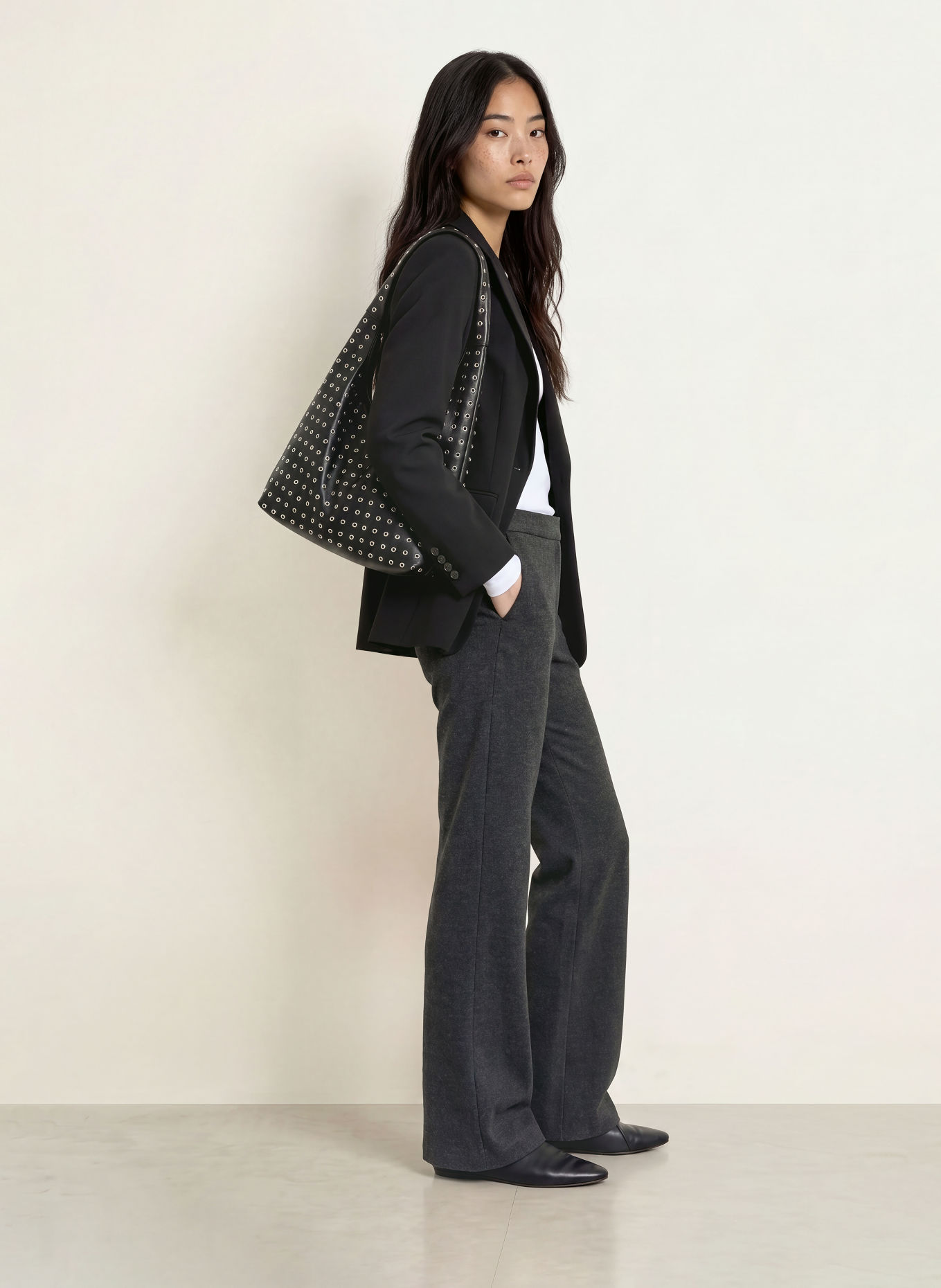 MAC Marlenehose CHIARA: DUNKELGRAU