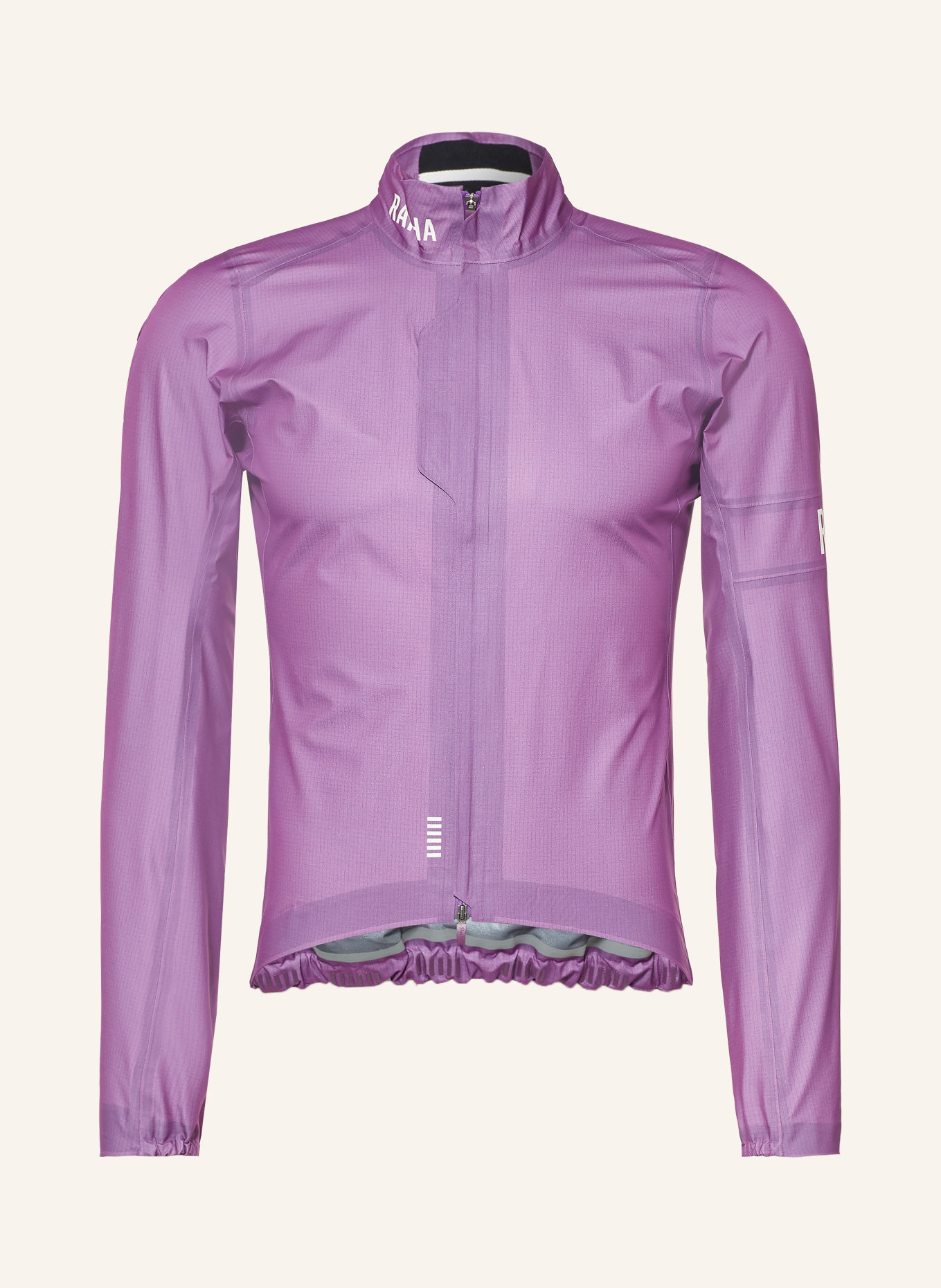 Rapha PRO TEAM GORE-TEX LIGHTWEIGHT RAIN Cycling jacket: PURPLE / WHITE