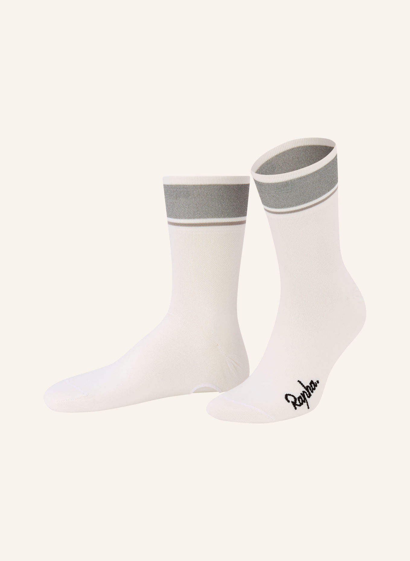 Rapha Getry rowerowe REFLECTIVE: BIAŁY / CZARNY
