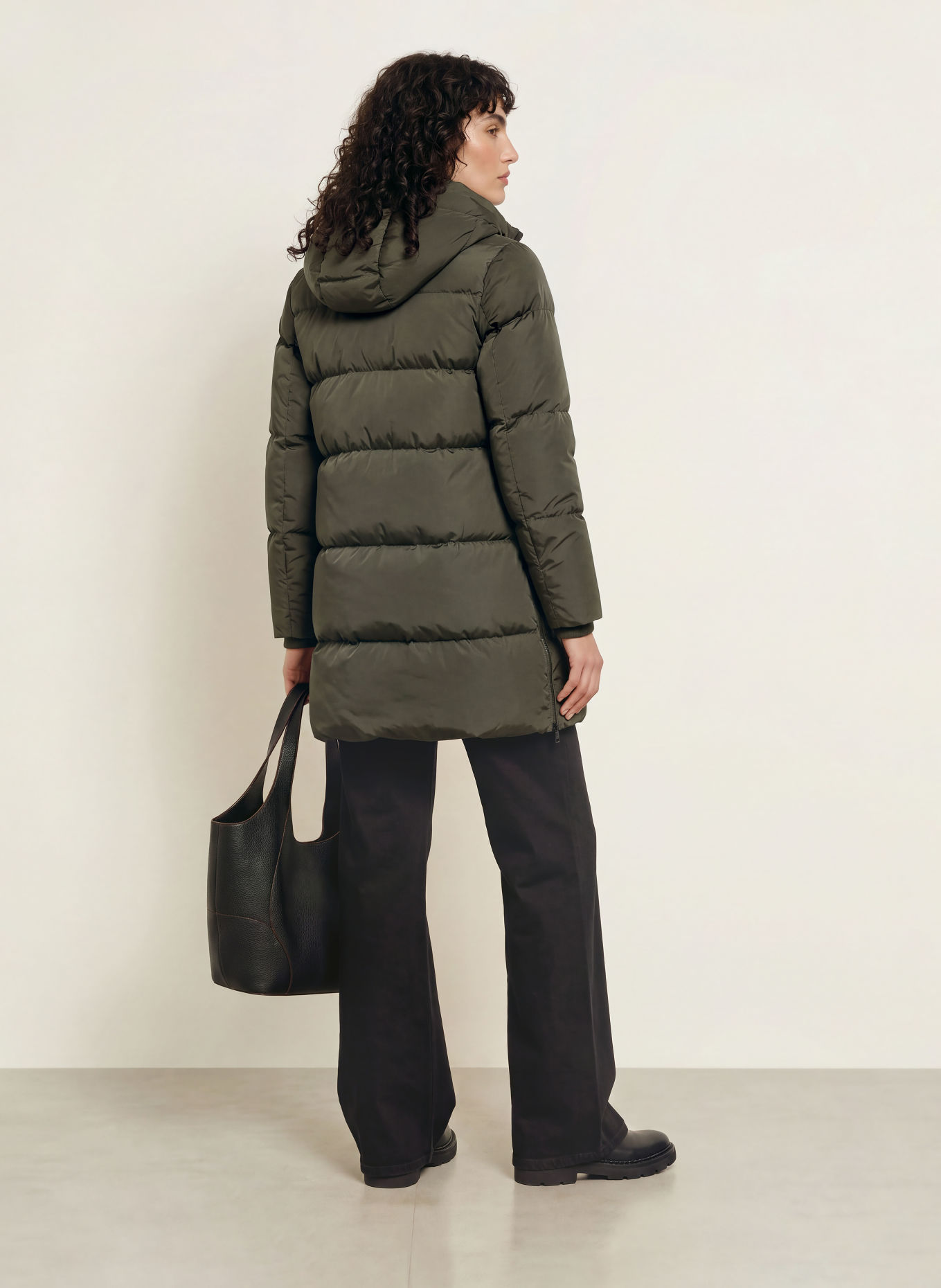 WOOLRICH Daunenjacke KELLY: DUNKELGRÜN