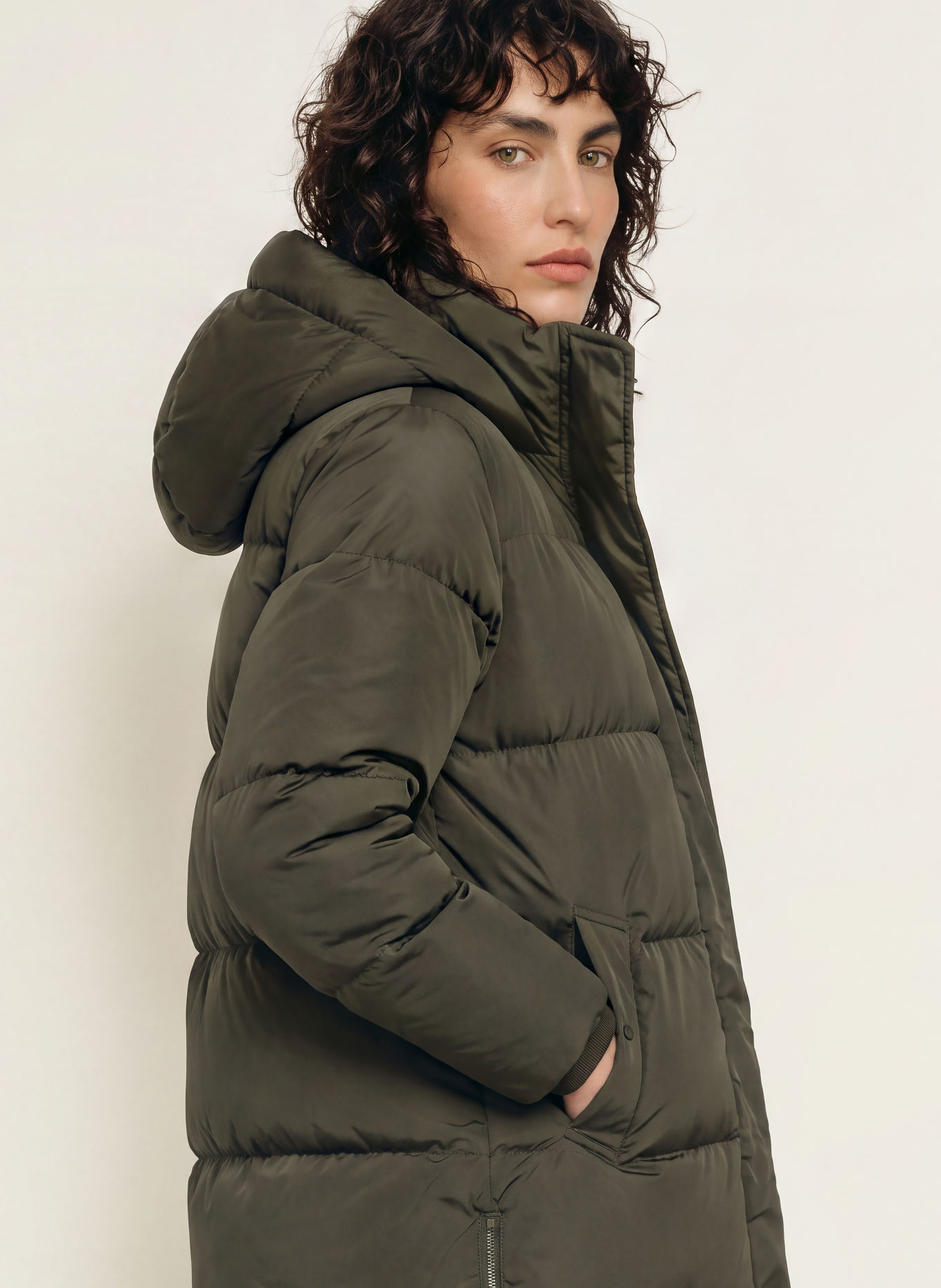 WOOLRICH Daunenjacke KELLY: DUNKELGRÜN