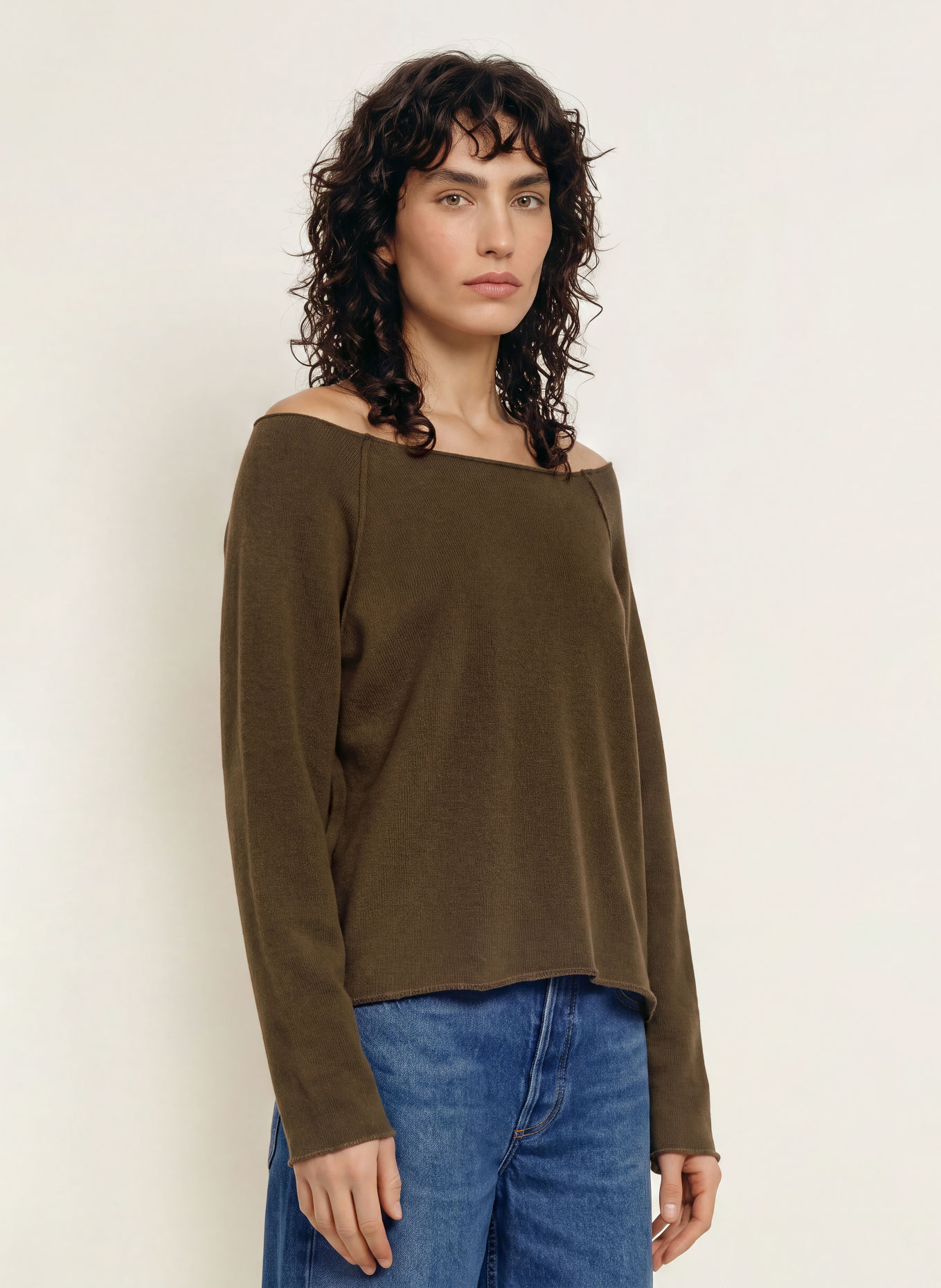 American Vintage Sweatshirt VIBTOWN: TAUPE