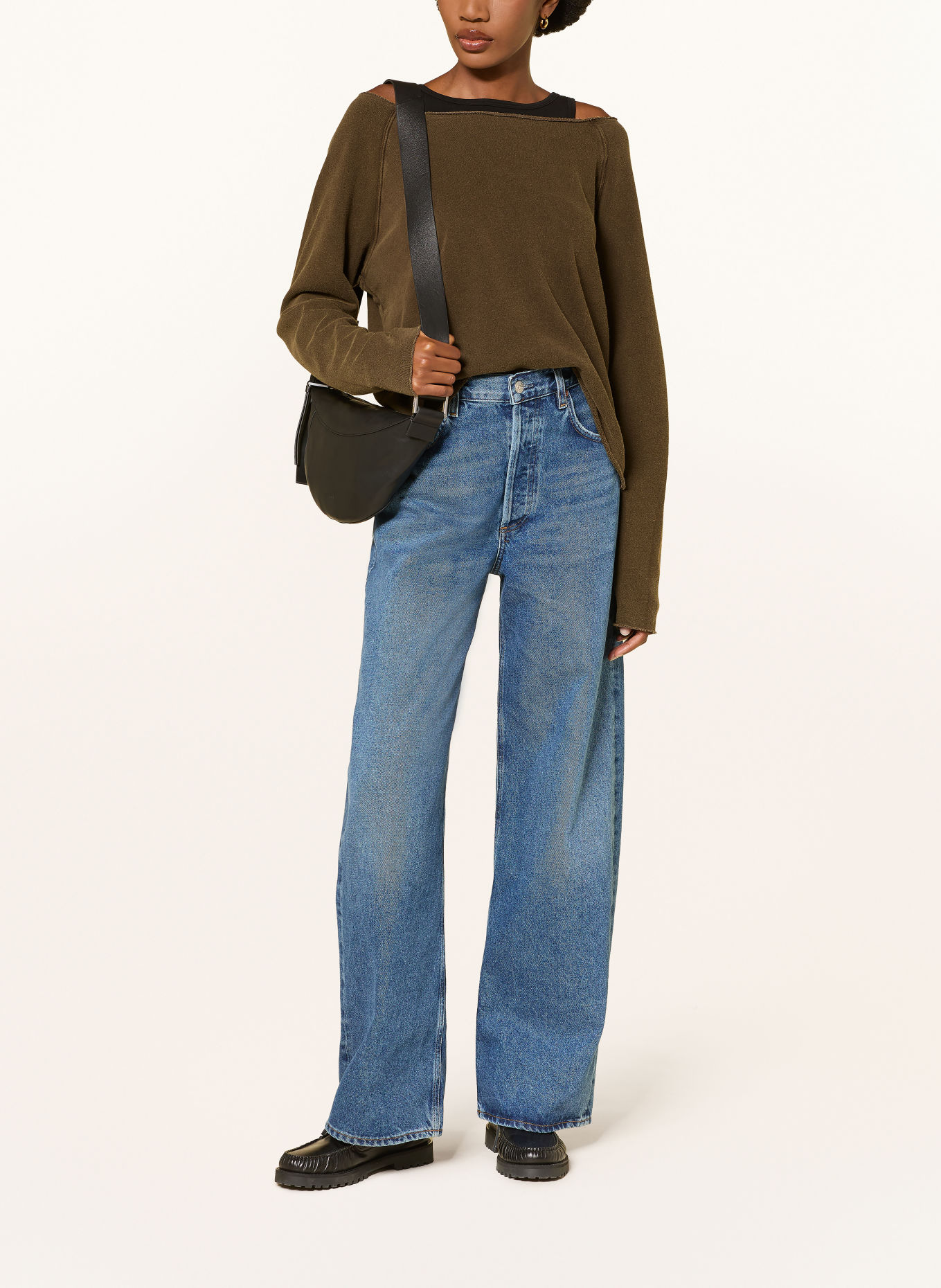 American Vintage Sweatshirt VIBTOWN: TAUPE