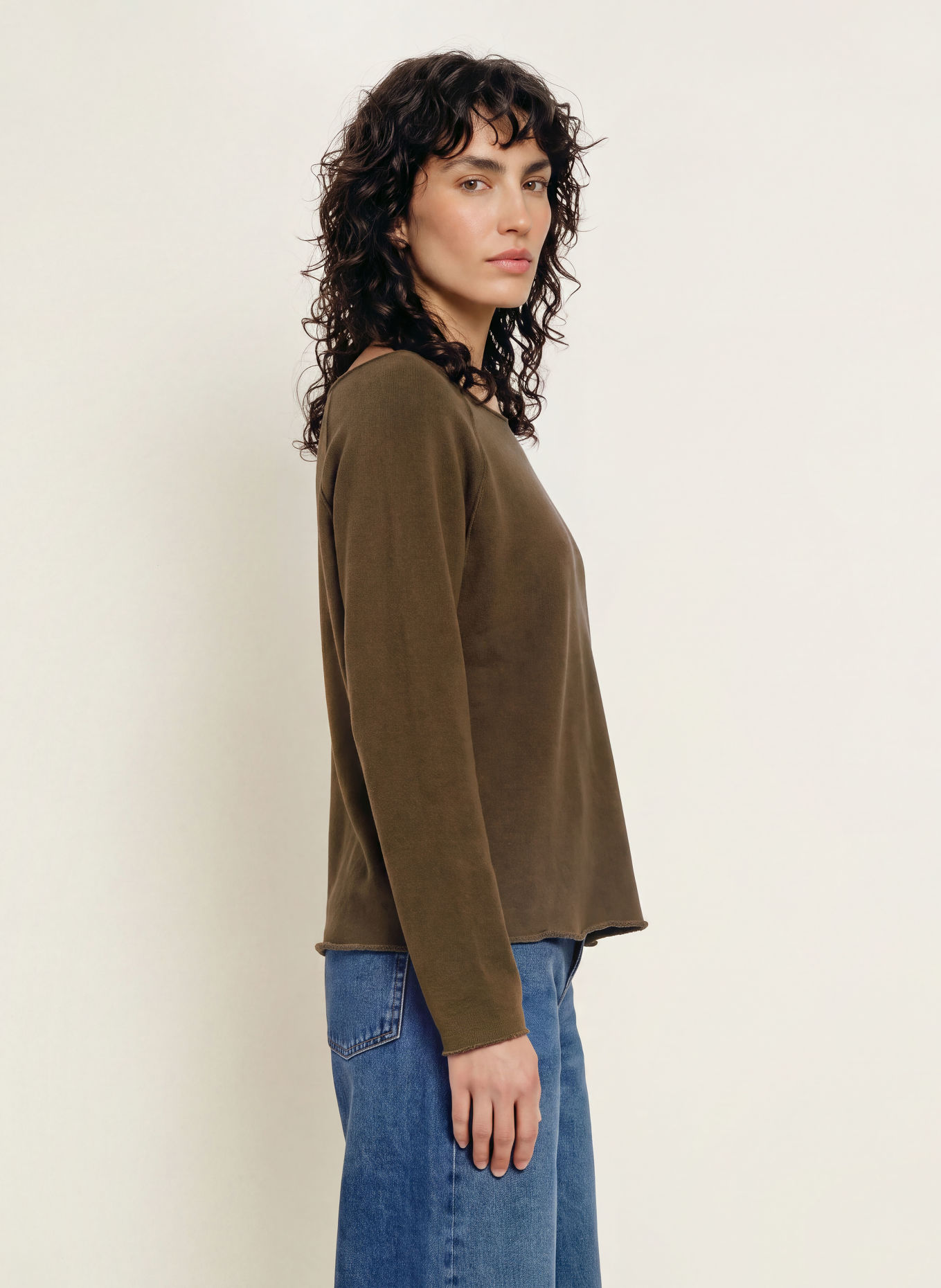 American Vintage Sweatshirt VIBTOWN: TAUPE