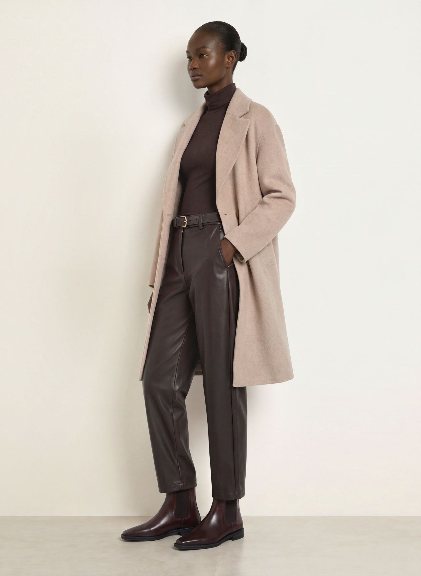 ANFINY Ullkappa DIANA: BEIGE